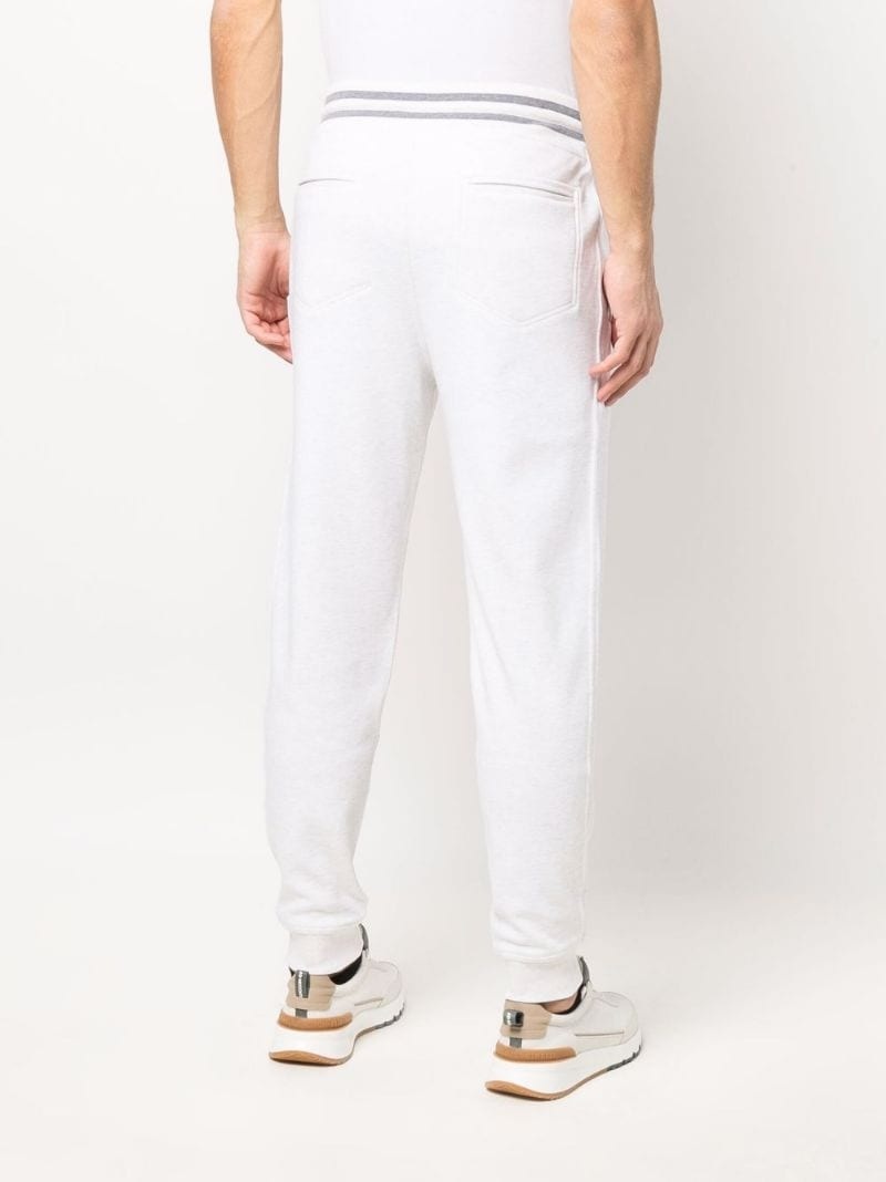 drawstring-waist track pants - 7