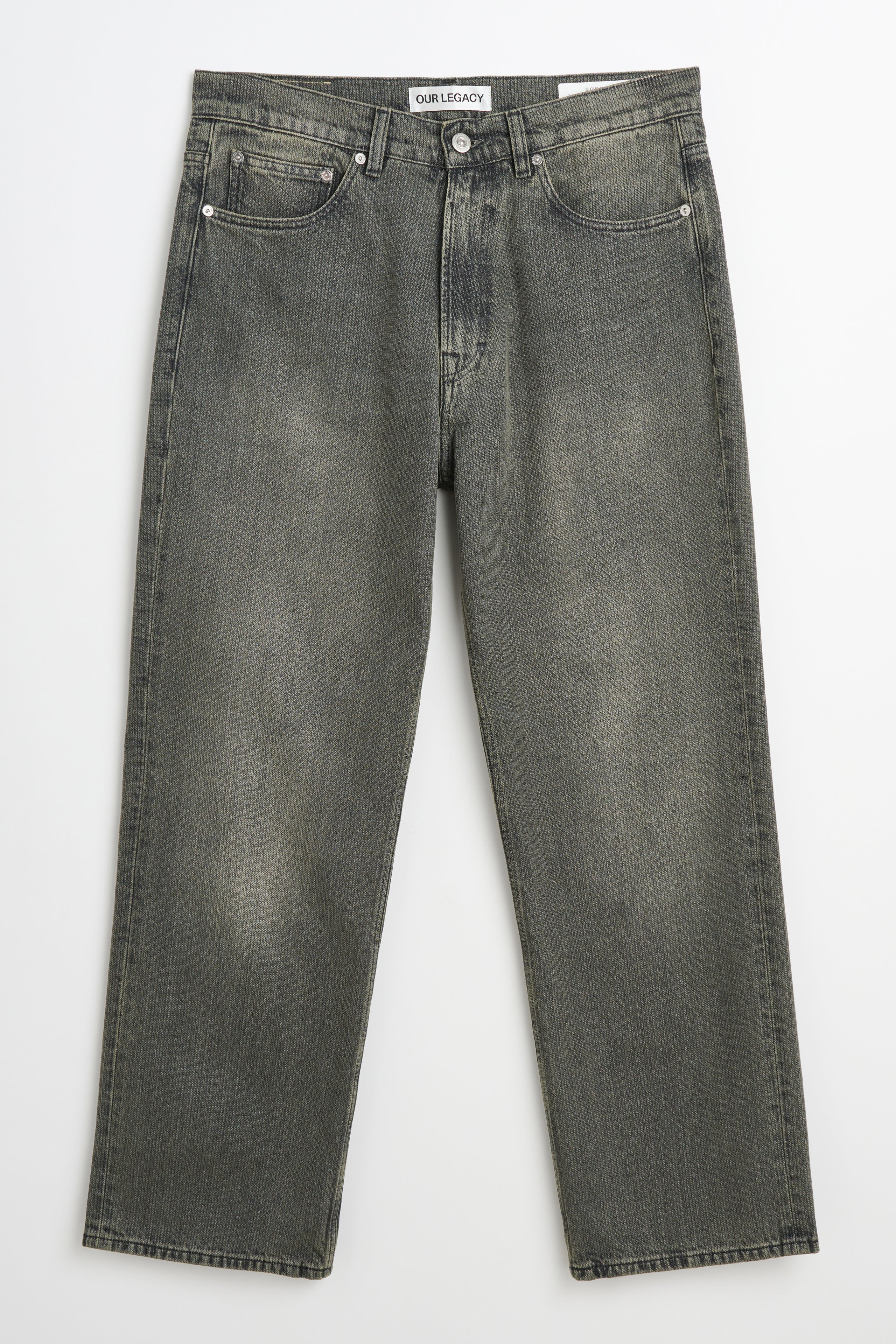 OUR LEGACY THIRD CUT ASH DUST CHAIN TWILL - 6