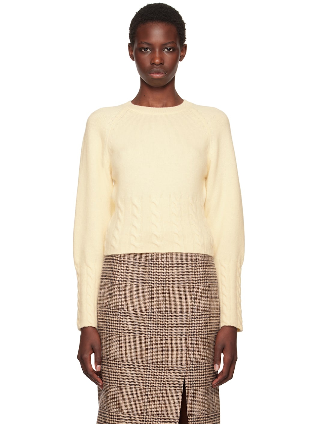 MARY OFF-WHITE BRUSHED main image 1