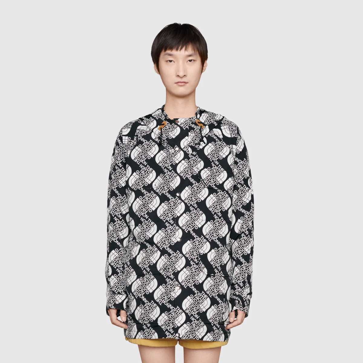 The North Face x Gucci nylon mountain jacket - 3