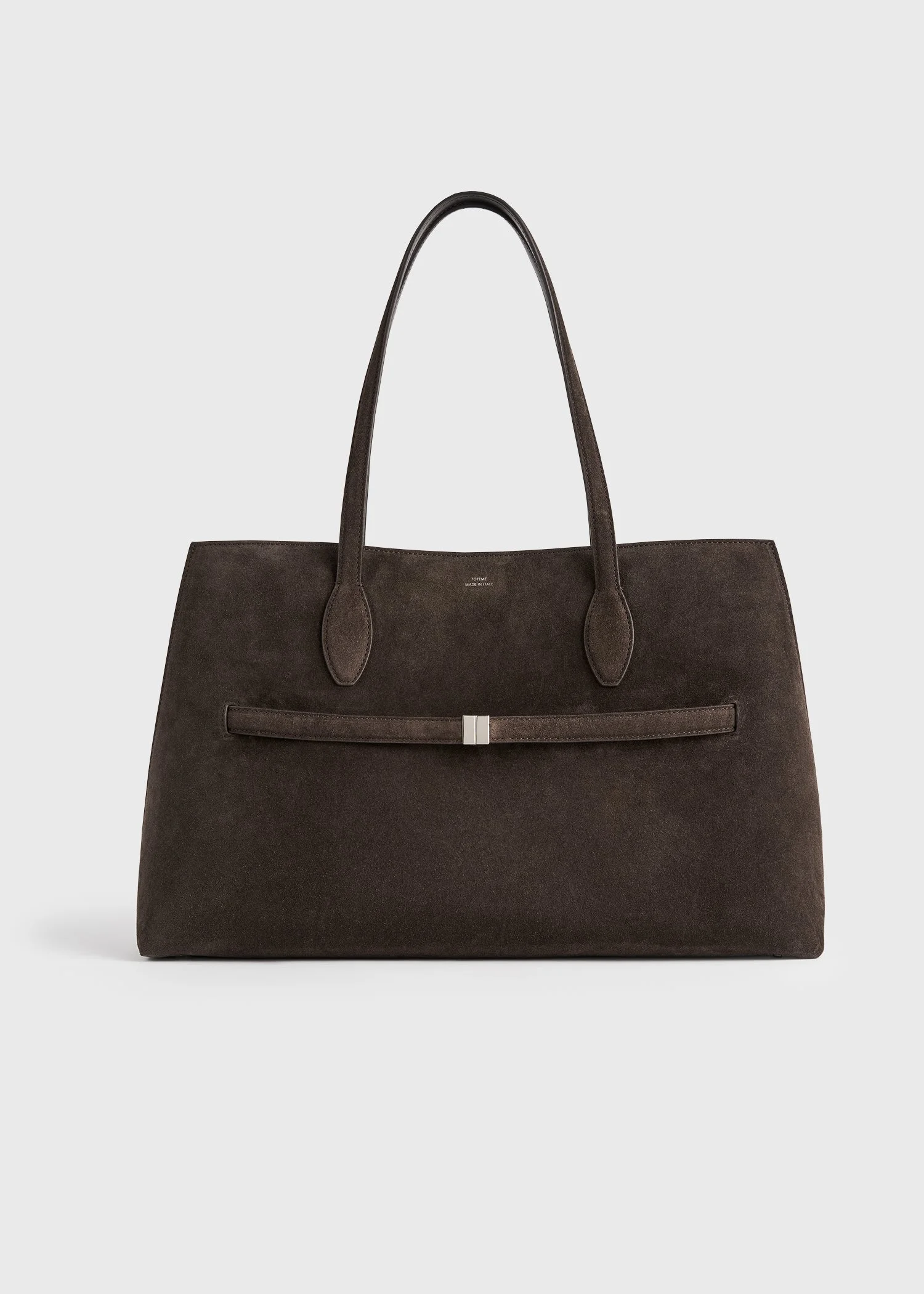 Suede lounge tote brown - 1