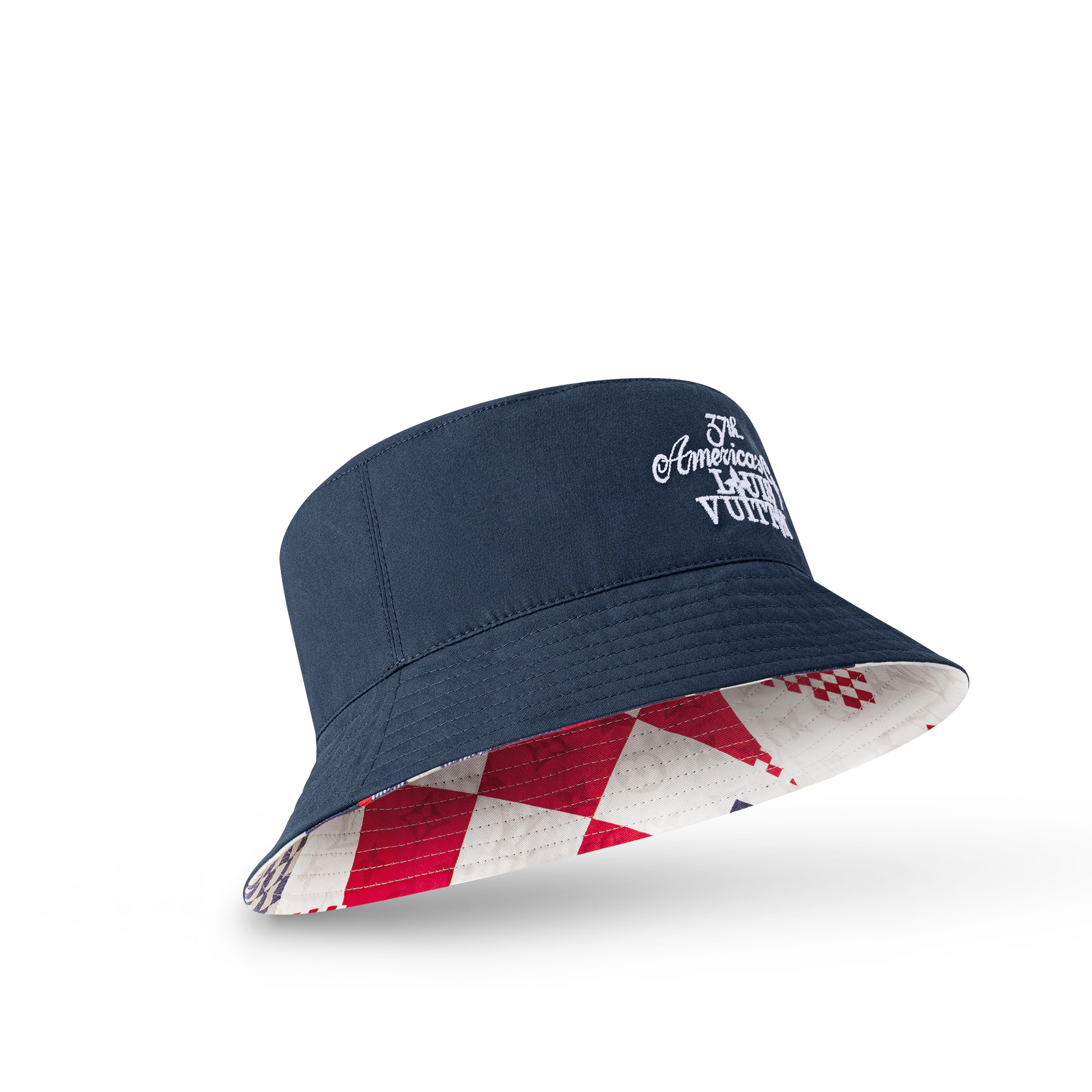 Damier Flags Reversible Bucket Hat - 4