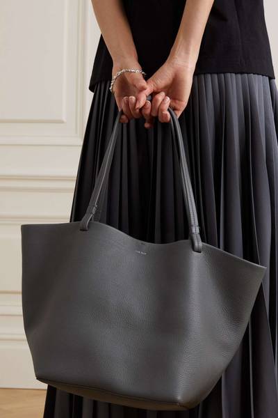 The Row Park 3 medium textured-leather tote outlook