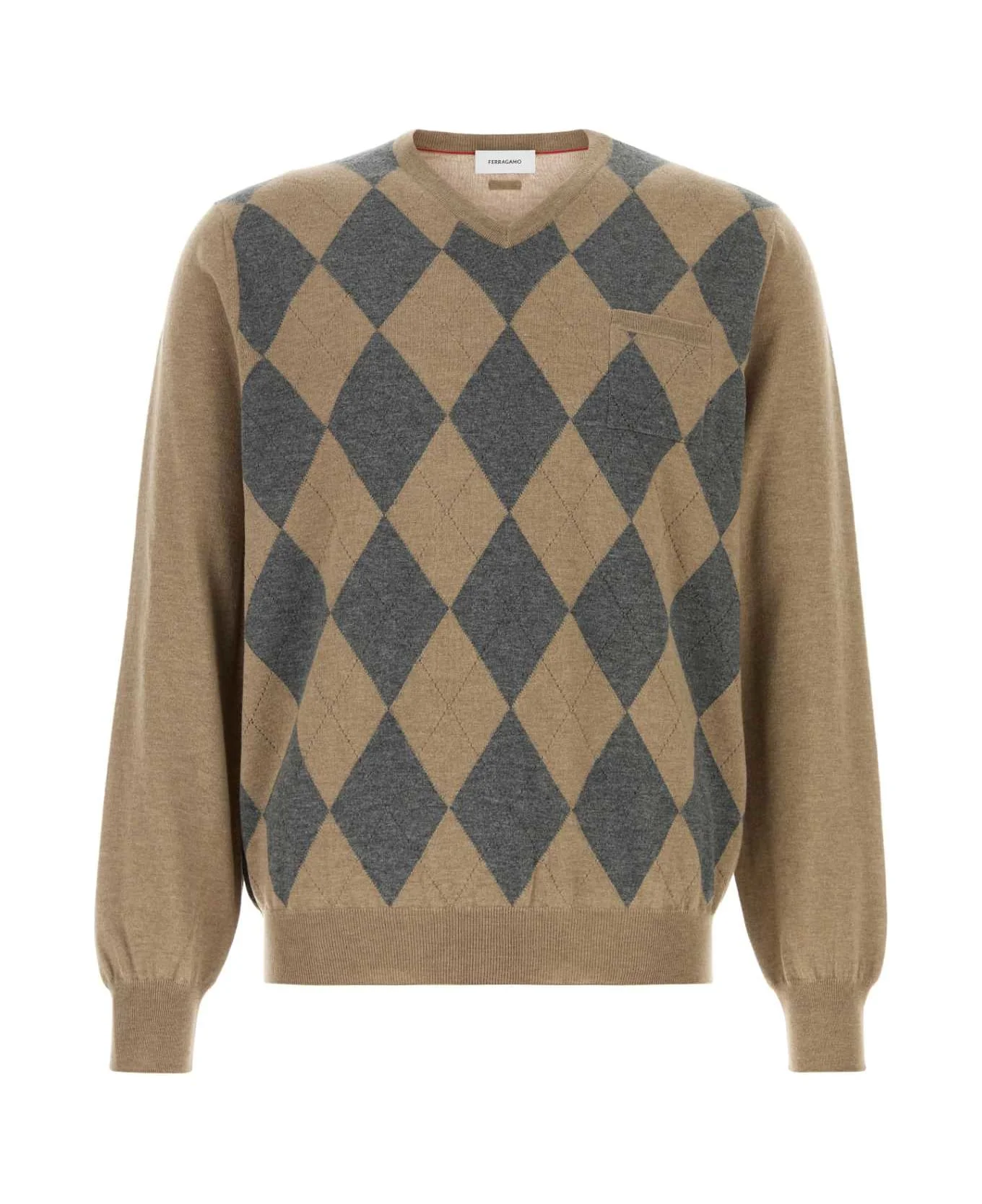 Cappuccino Wool Sweater - 1