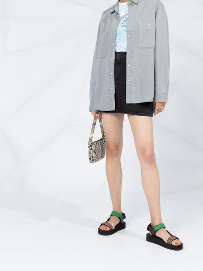 Isabel Marant Étoile oversized denim shirt outlook