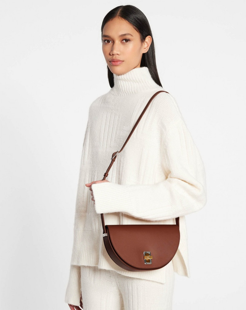 HAPPYMOON LEATHER CROSSBODY BAG MM 8