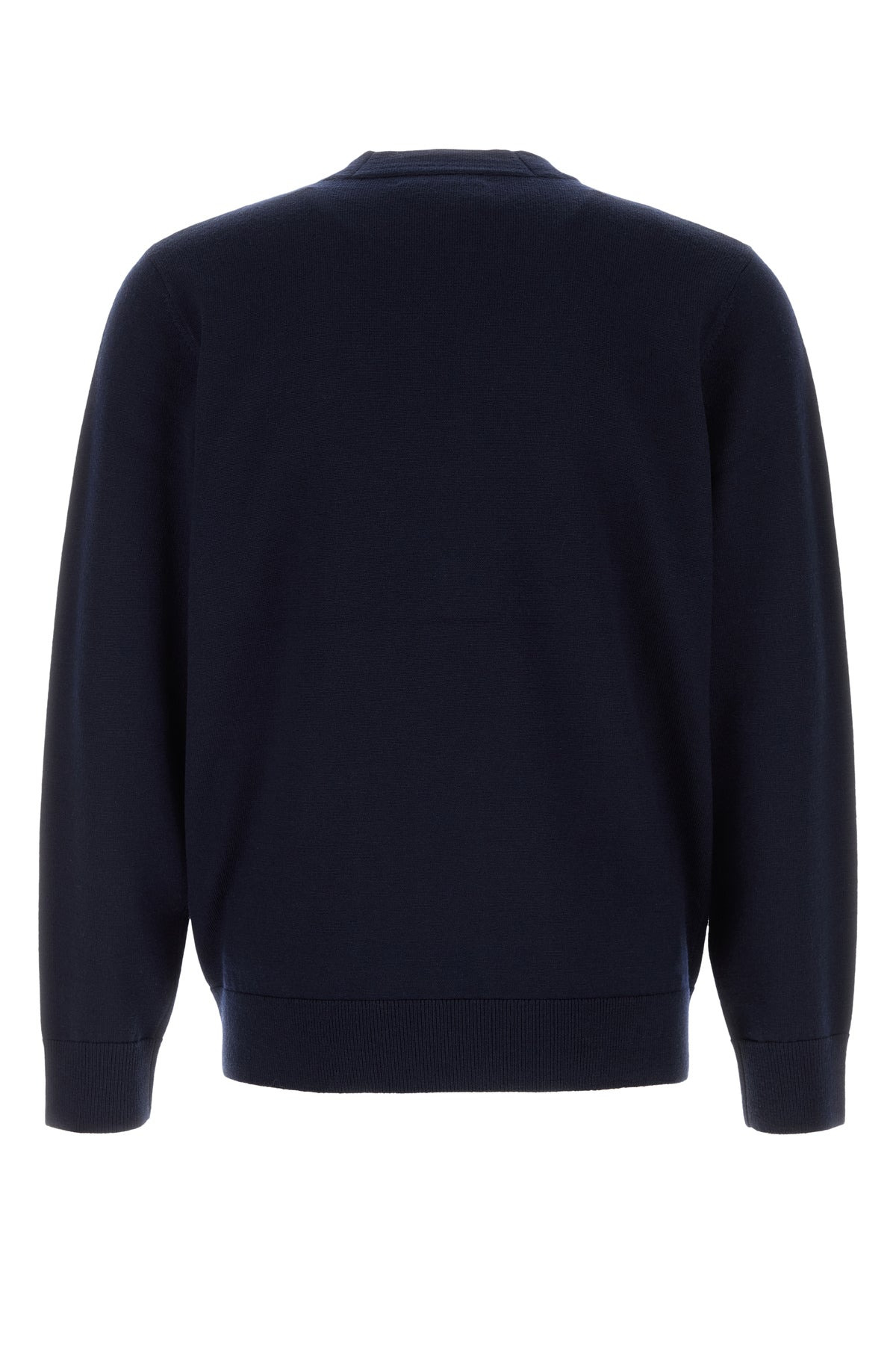 Midnight blue wool Murdoch cardigan - 2