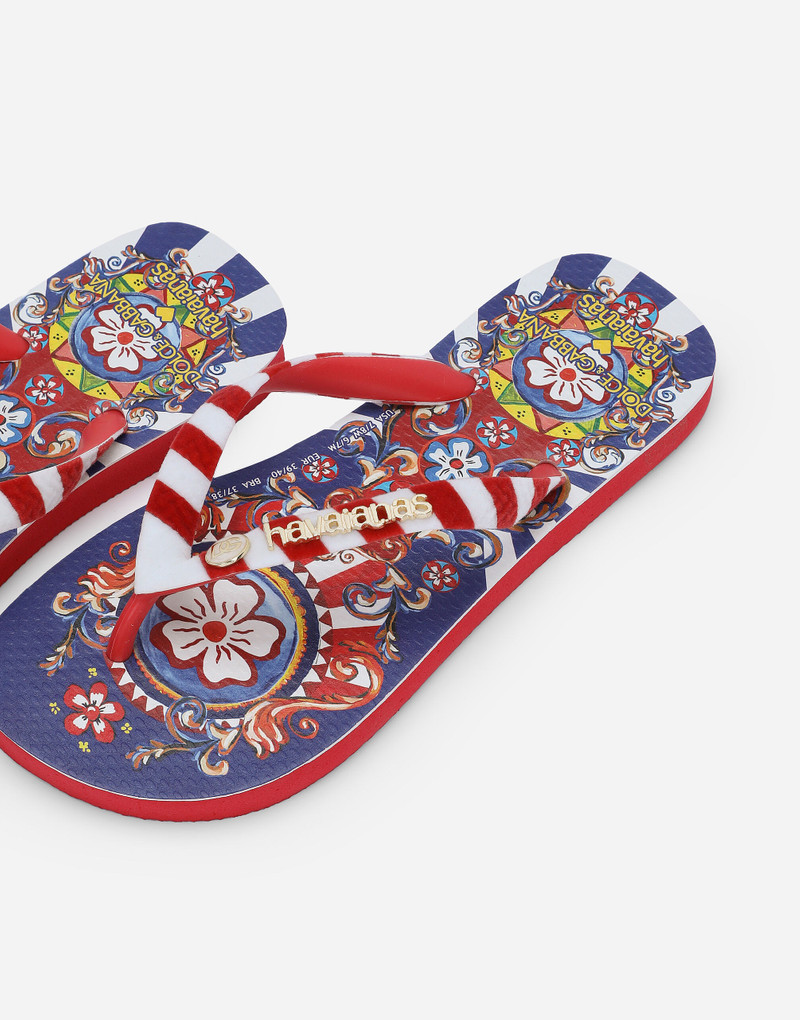 Dolce&Gabbana x Havaianas Carretto Siciliano Flip-Flops 5