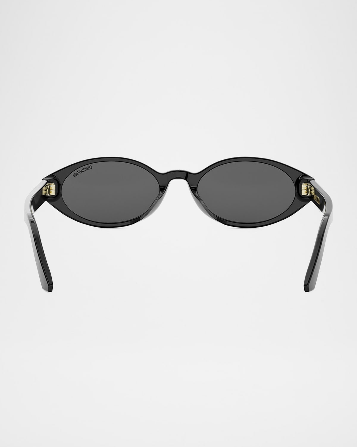 DiorPacific R1I Logo-Print Oval Sunglasses - 5