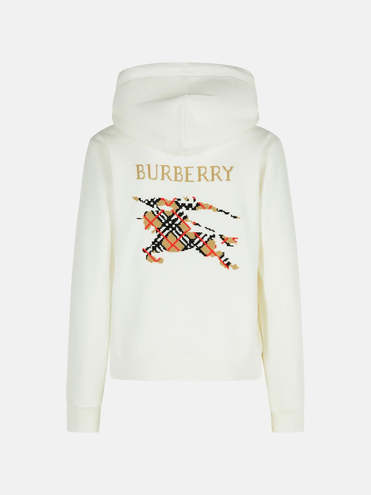 'HARRIET' IVORY COTTON SWEATSHIRT - 3