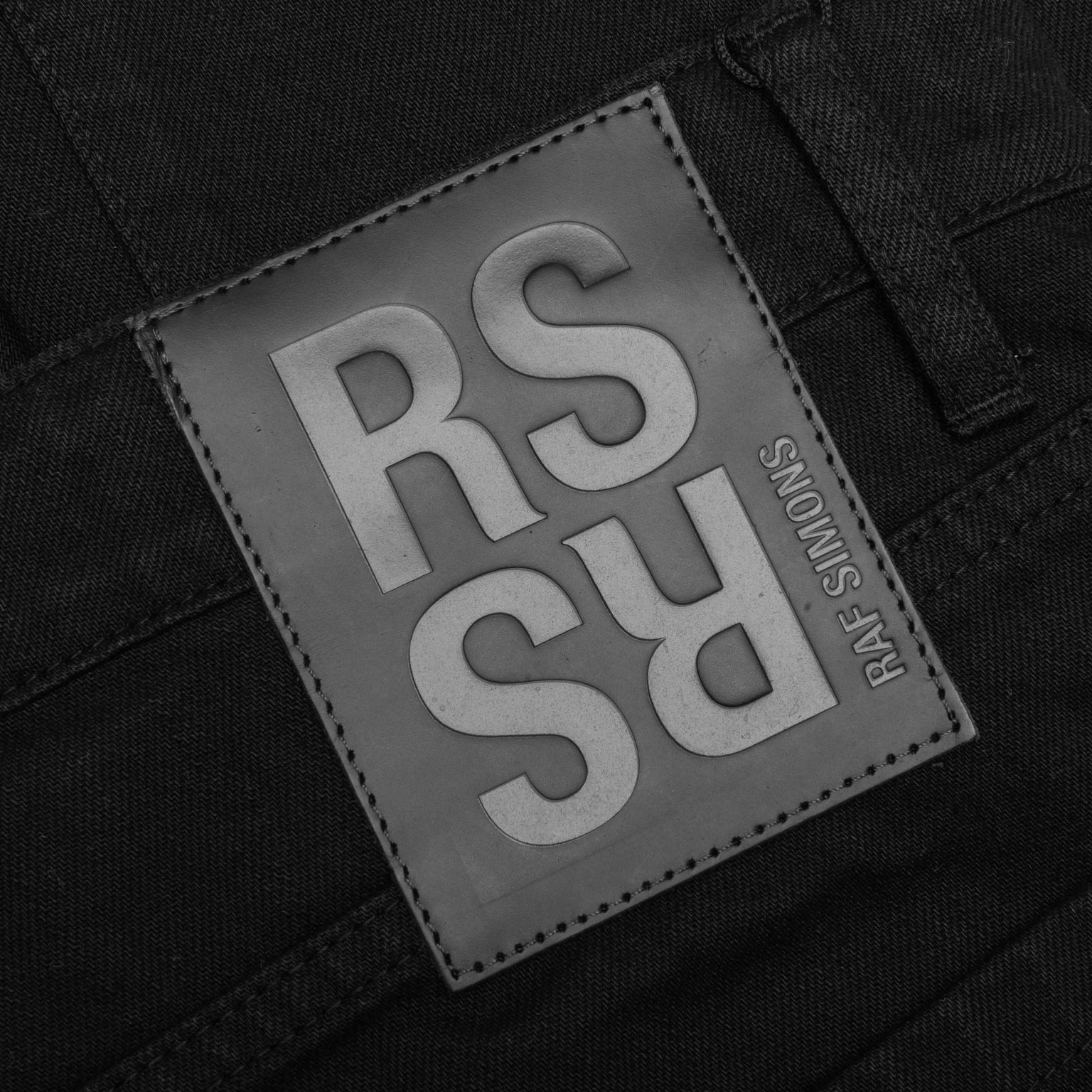 SLIM FIT DENIM PANTS - BLACK - 5