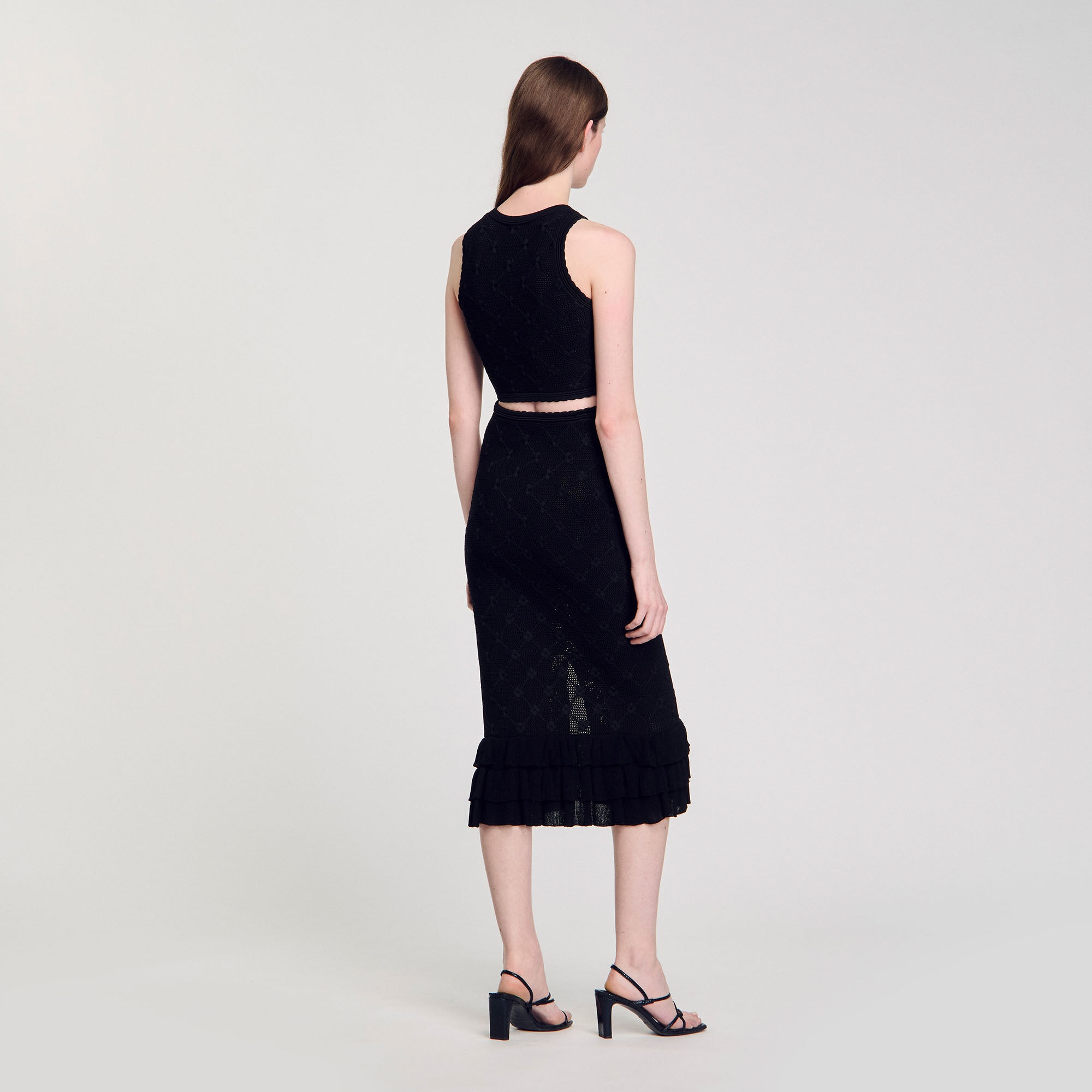 DECORATIVE KNIT TOP - 5