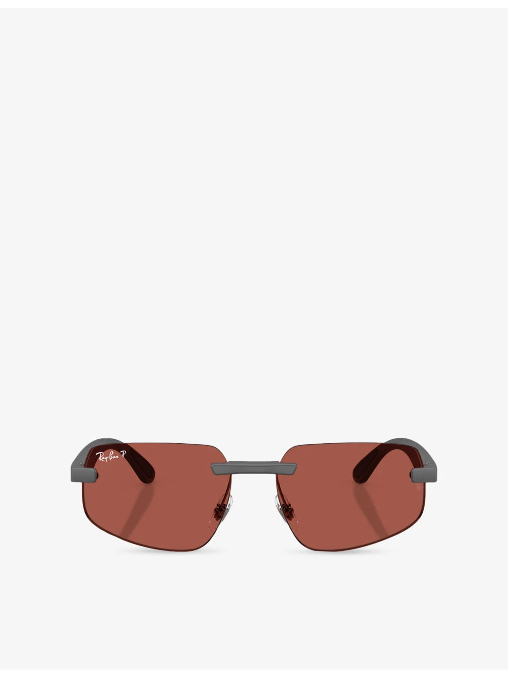 RB4475 Irregular-Frame Peek Sunglasses - 1