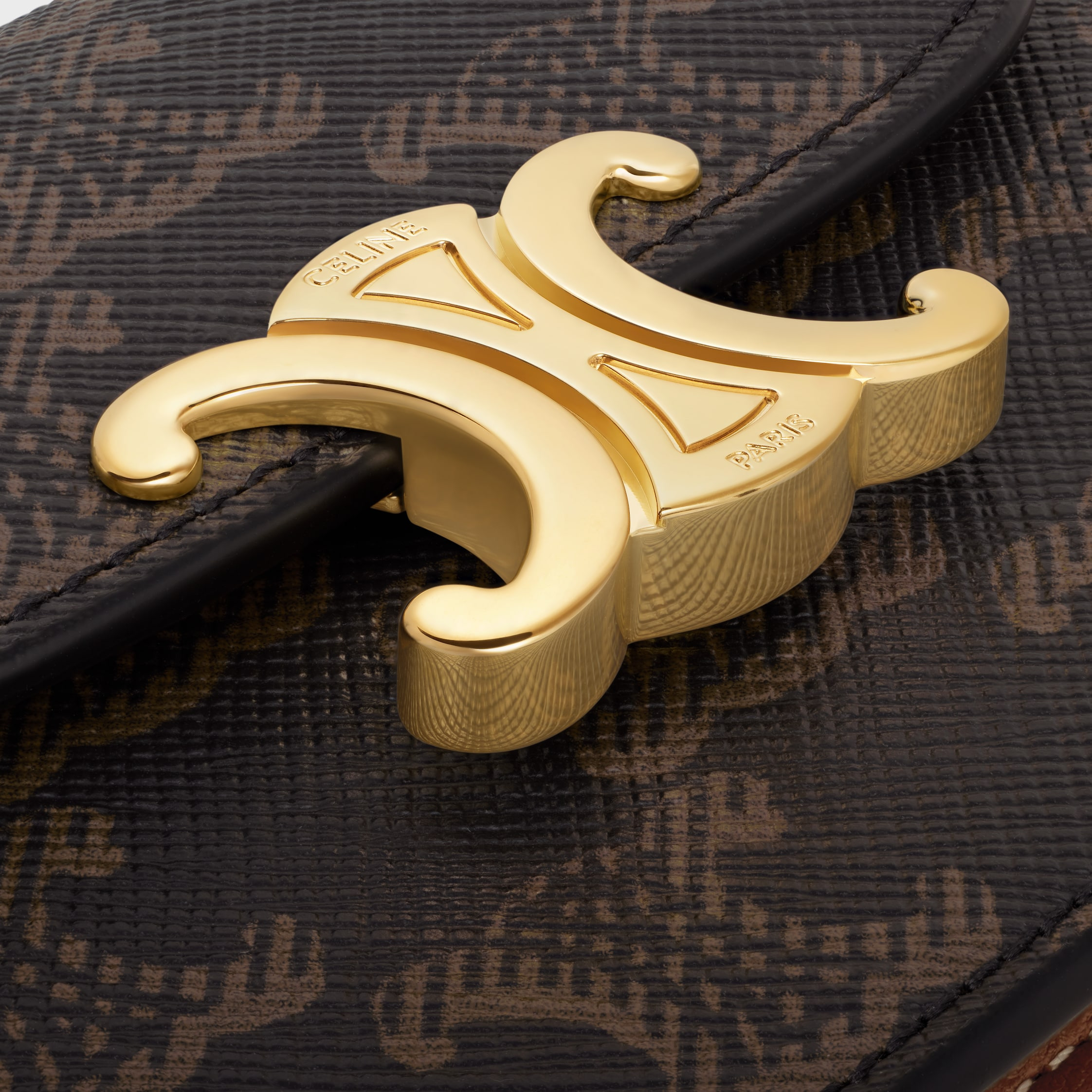 BUSINESS CARD HOLDER TRIOMPHE in Triomphe Canvas AND Lambskin - 5