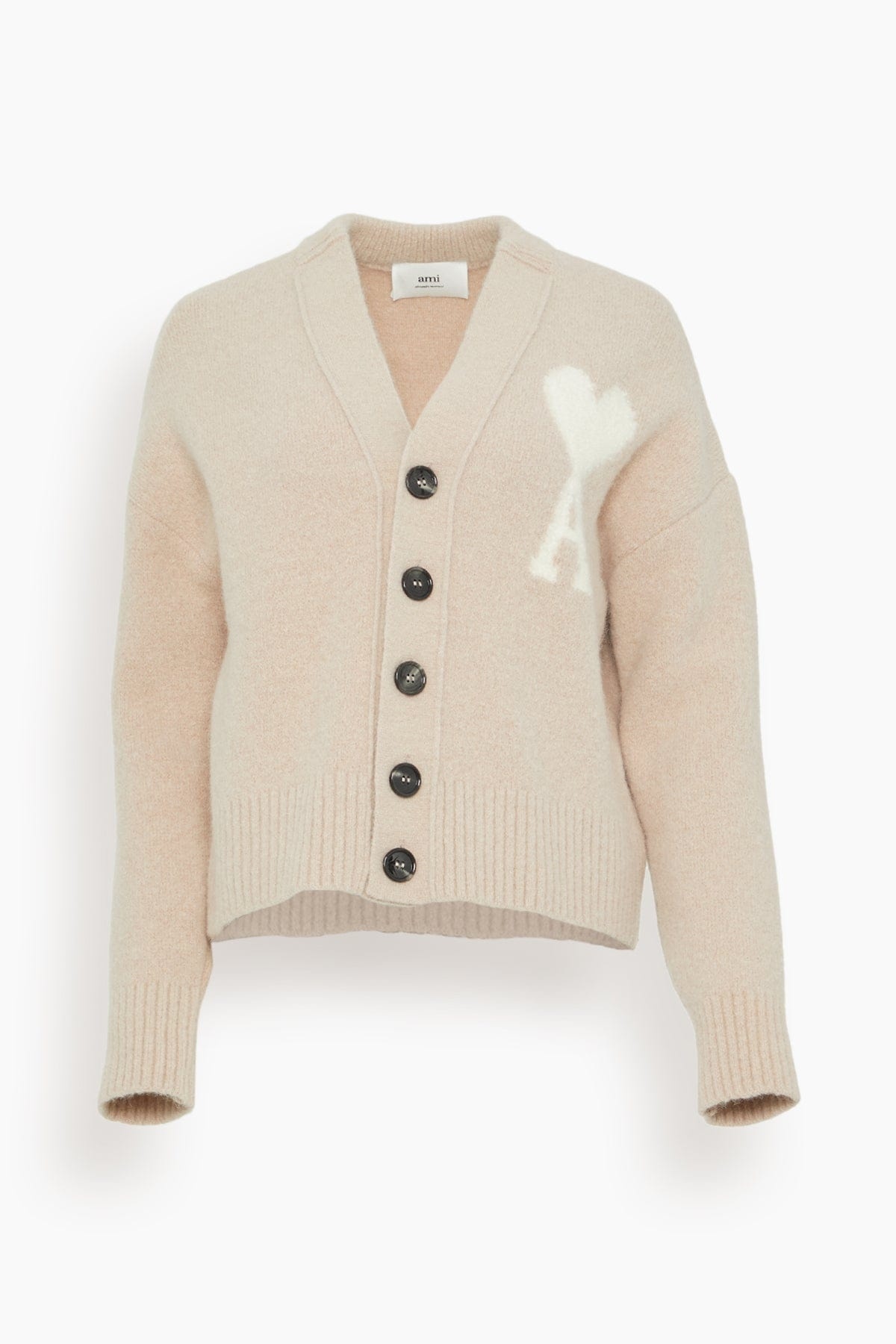 Off White ADC Cardigan in Powder Pink/Ivory - 1