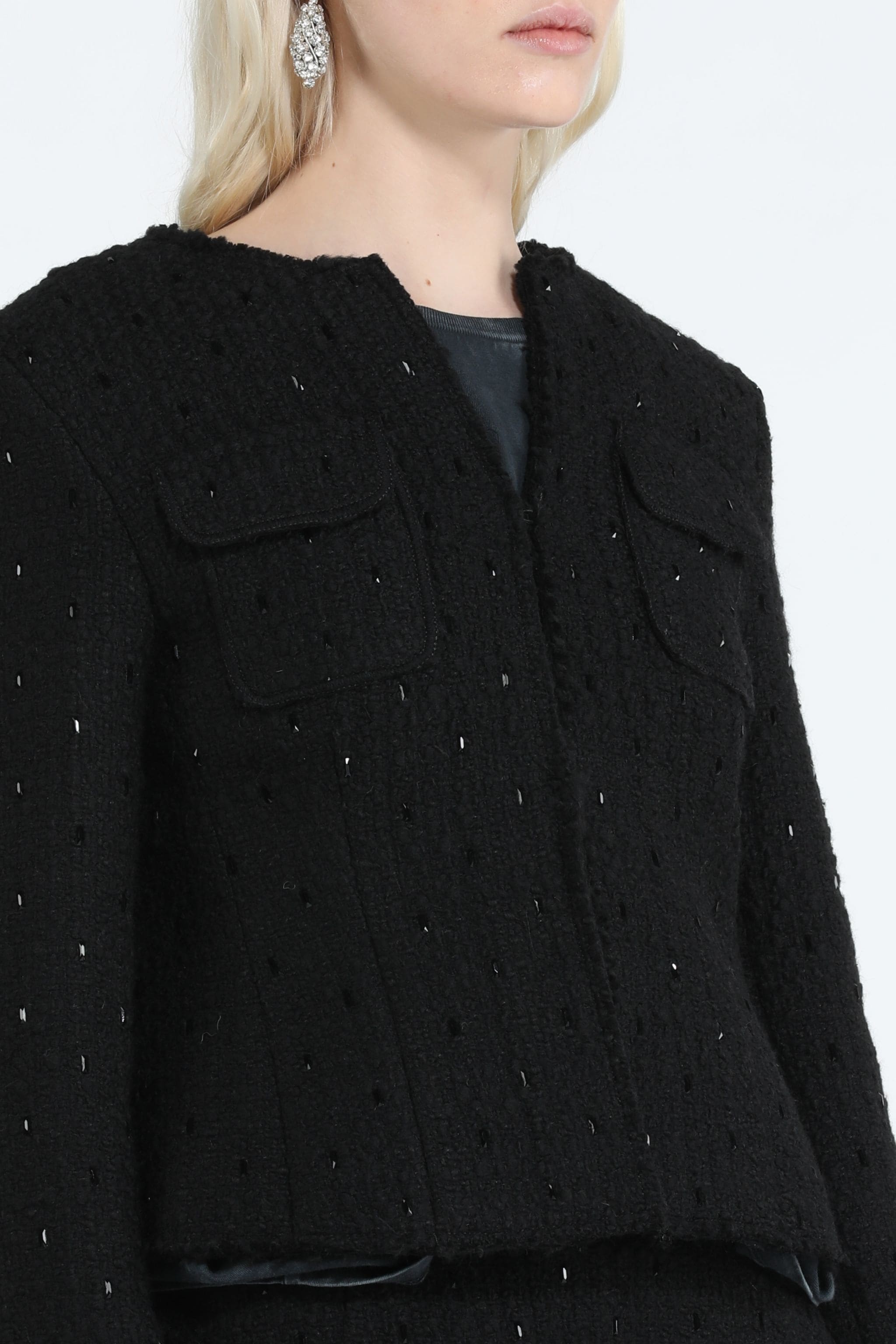 BEAD-EMBELLISHED JACKET - 5