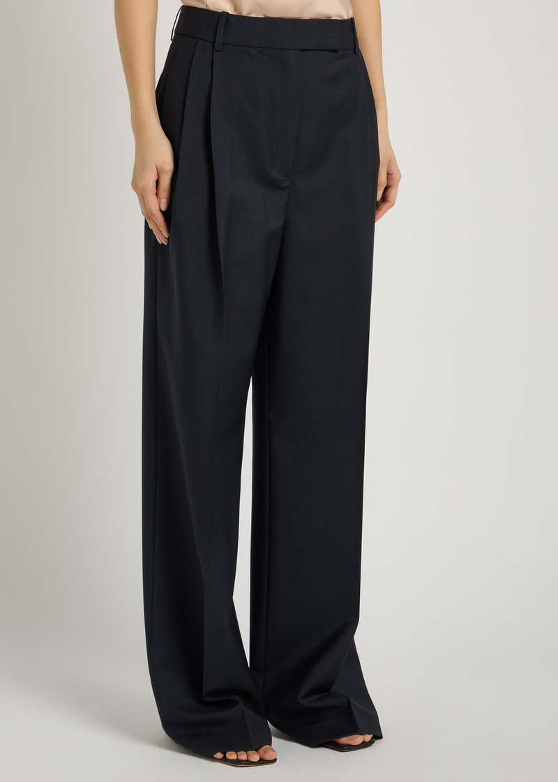 RÓHE Rohe Wool-blend Straight-leg Trousers outlook