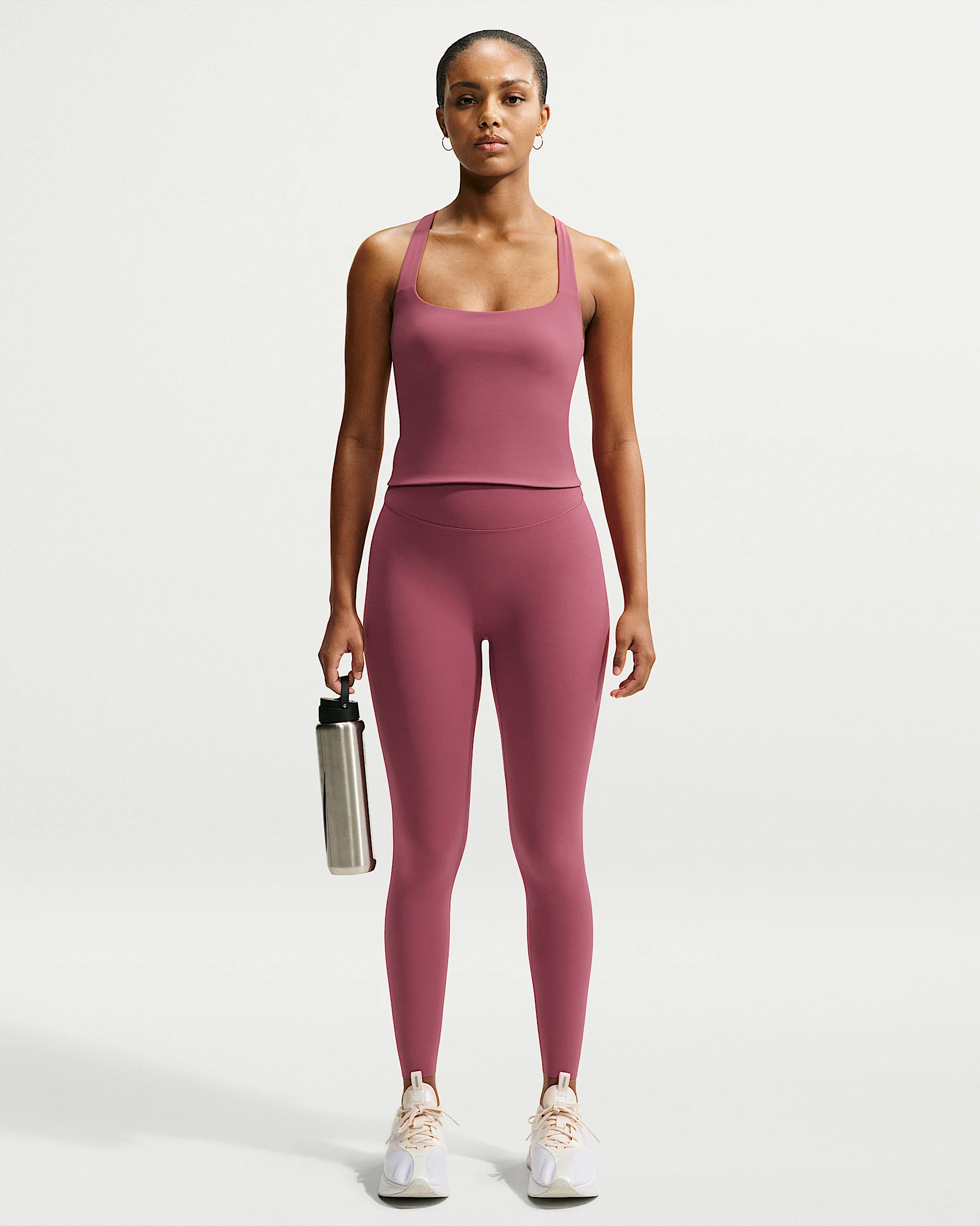 Nike Zenvy Women's High-Waisted 7/8 Leggings with No Front Seam - 1
