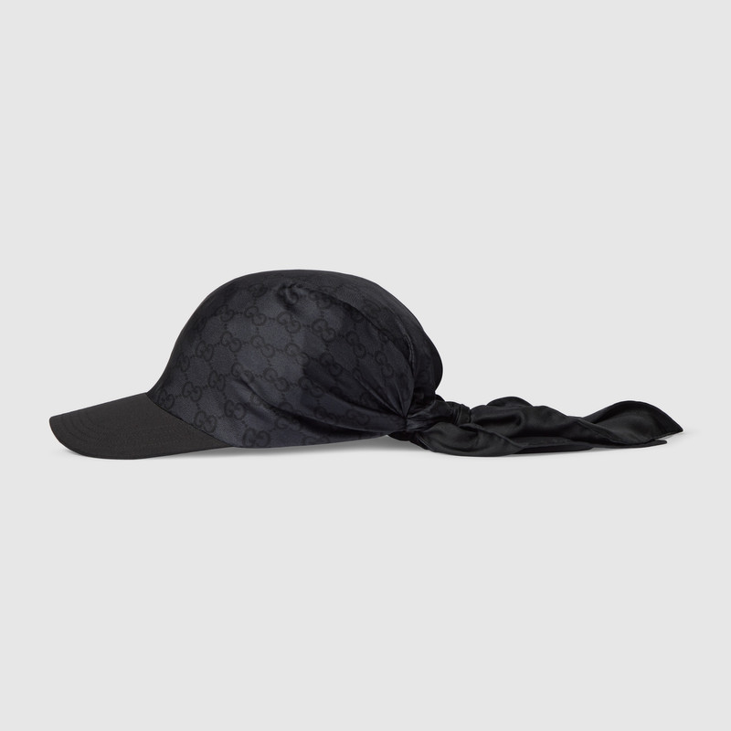 GUCCI GG silk twill baseball cap outlook
