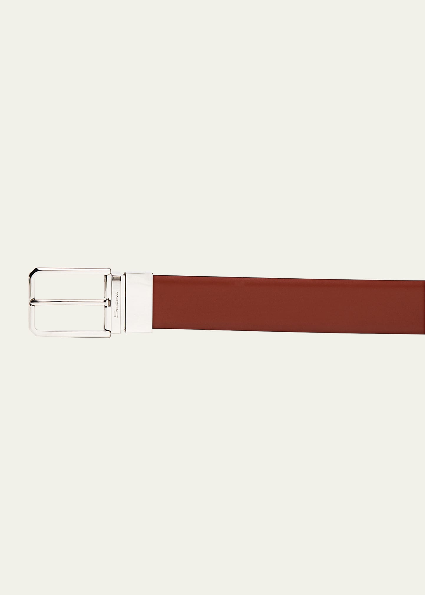 Men's Reversible Leather Belt - 3