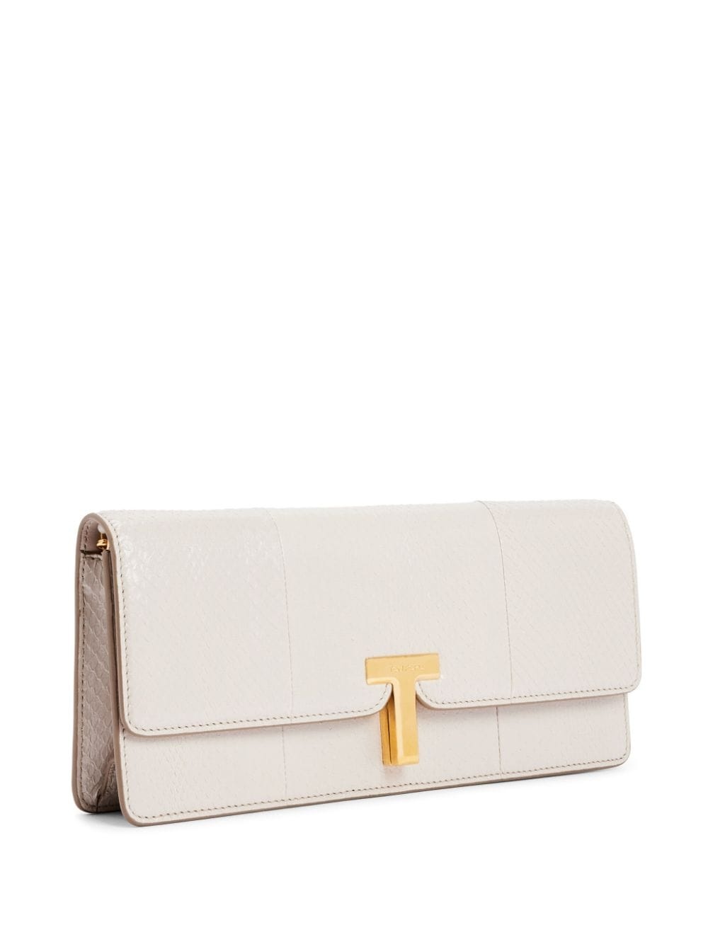 leather clutch bag - 3