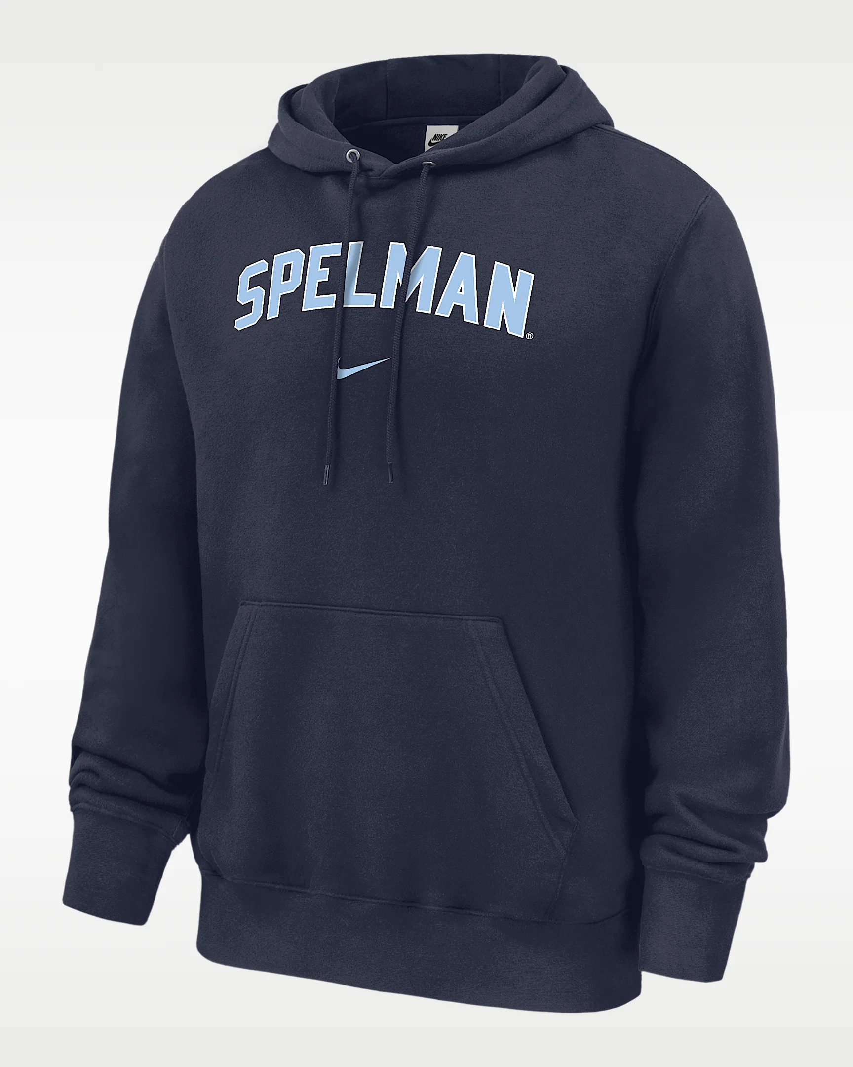 Nike College (Spelman College) Men's Club Fleece Pullover Hoodie - 1