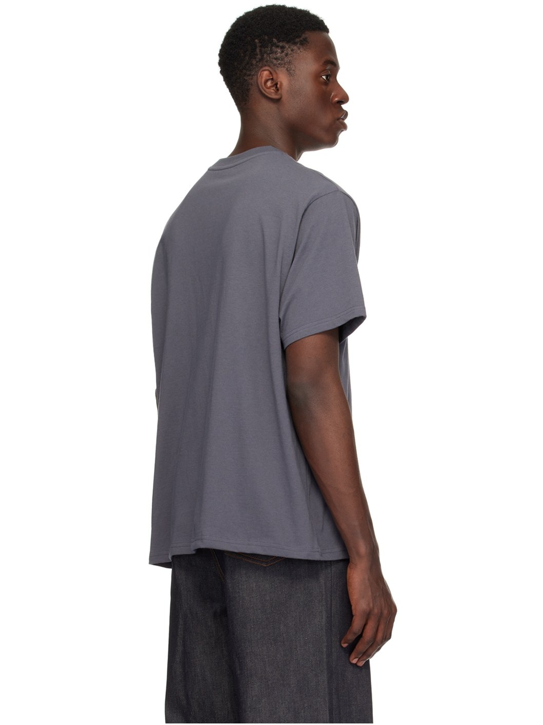 Gray Printed T-Shirt - 3