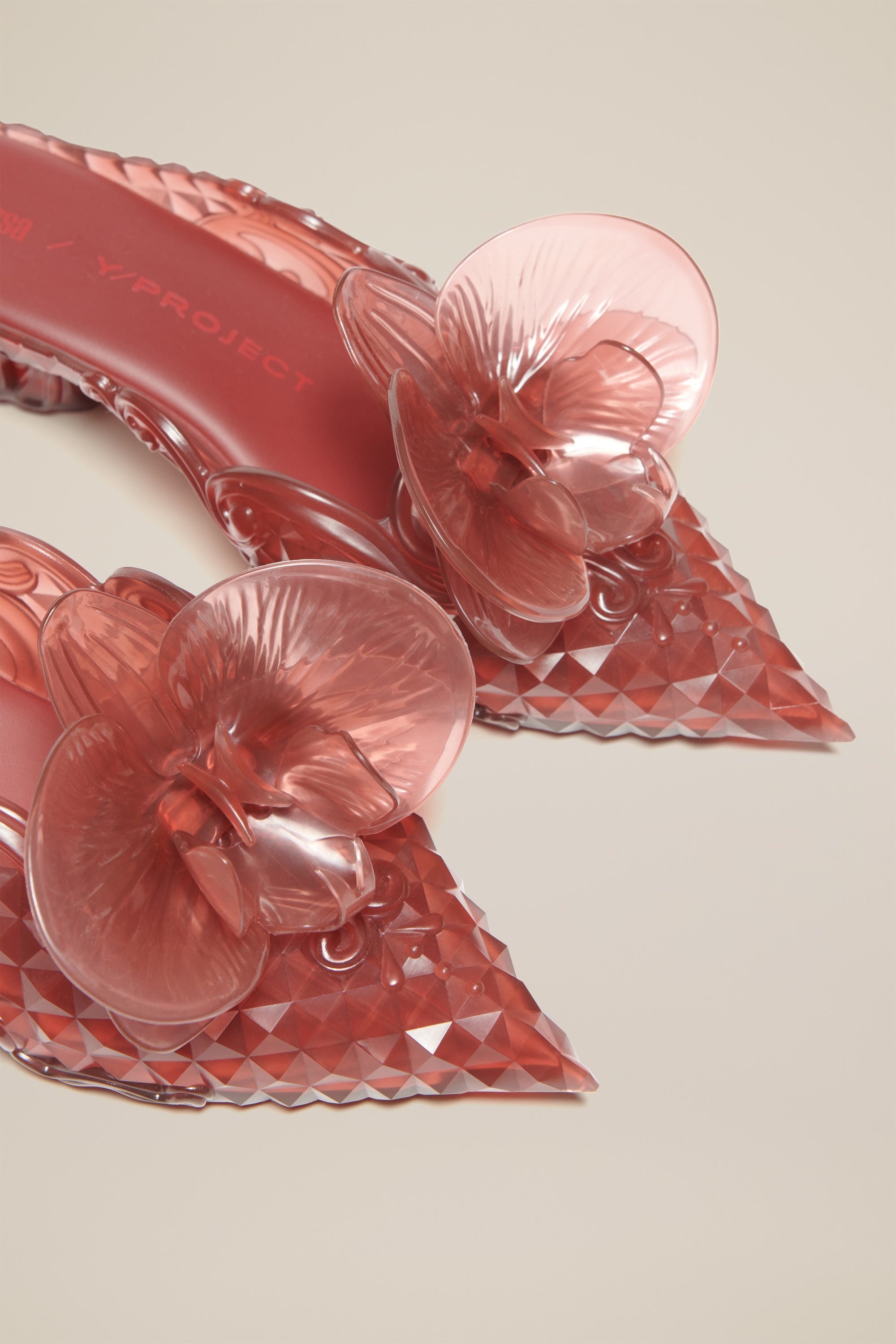 Y/Project Melissa Floral Point Mule | REVERSIBLE