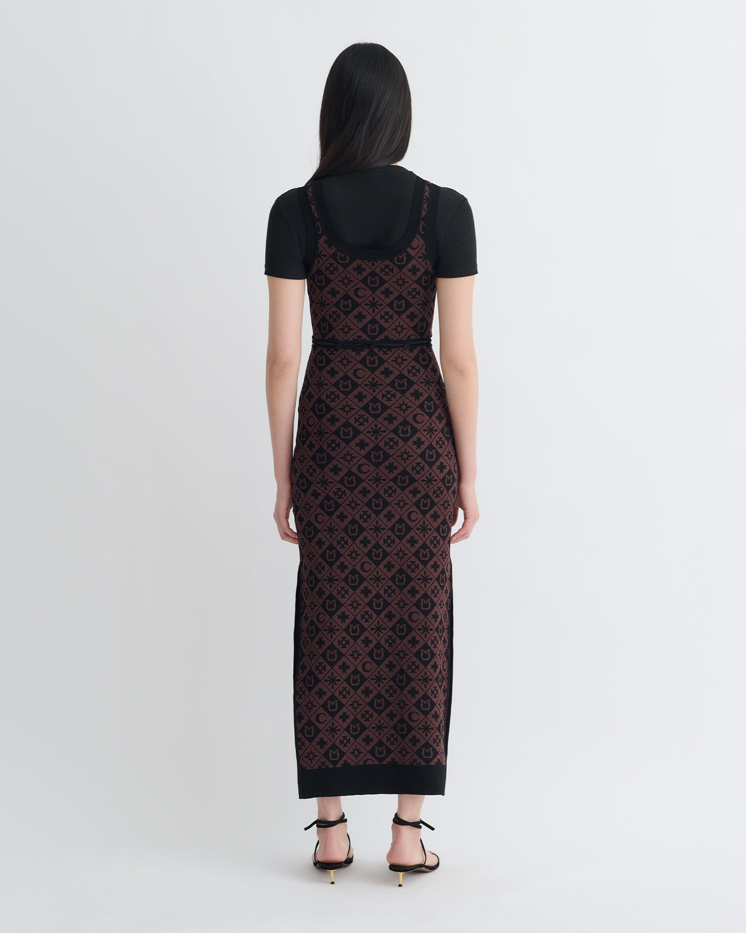 Knitted Midi Dress - 3