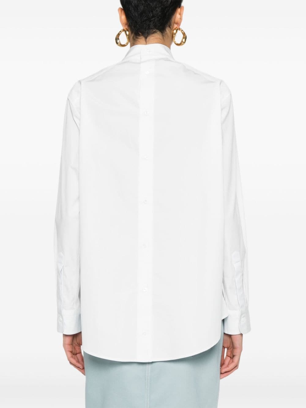 poplin cotton shirt - 4