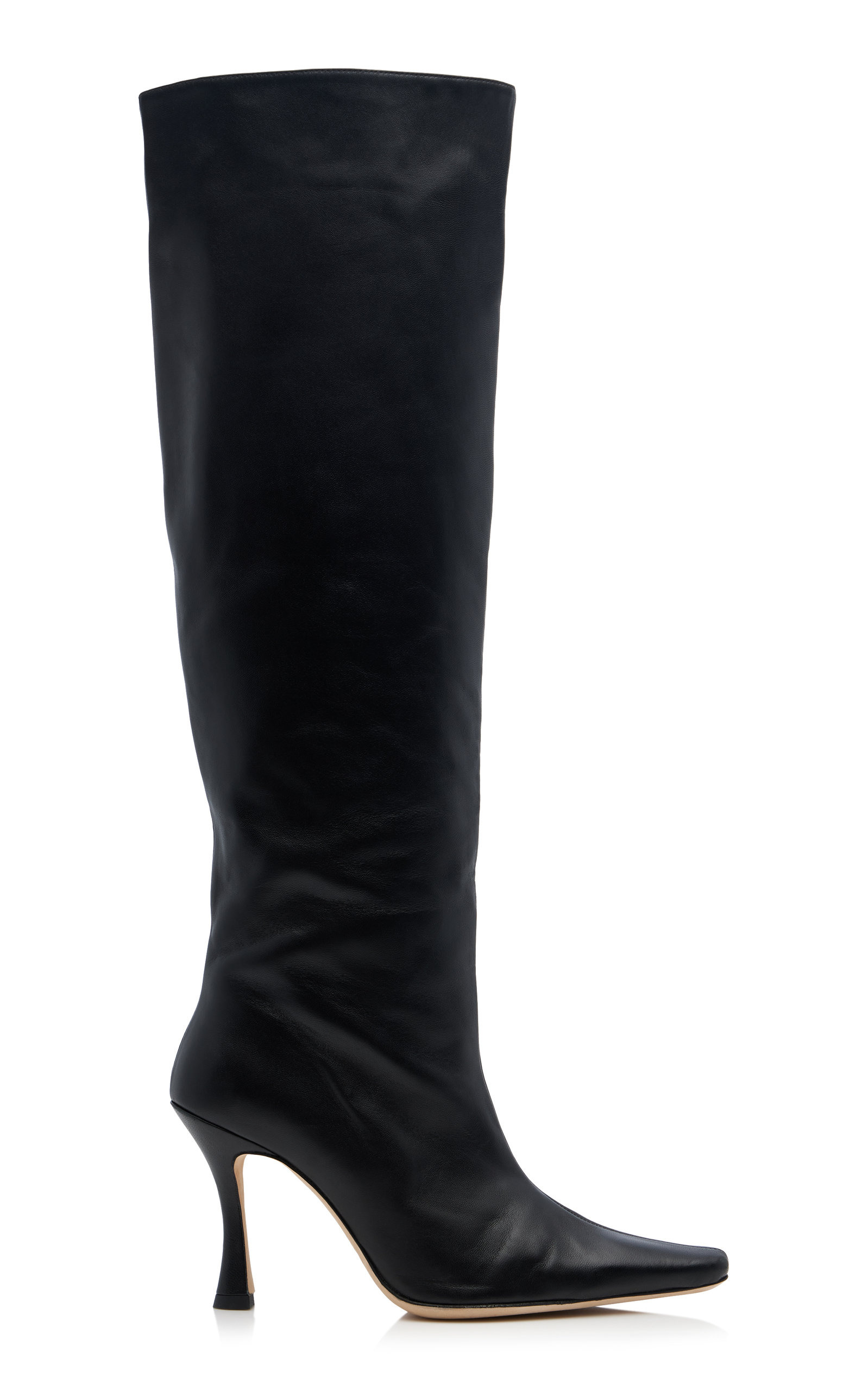 Cami Leather Knee Boots black - 1