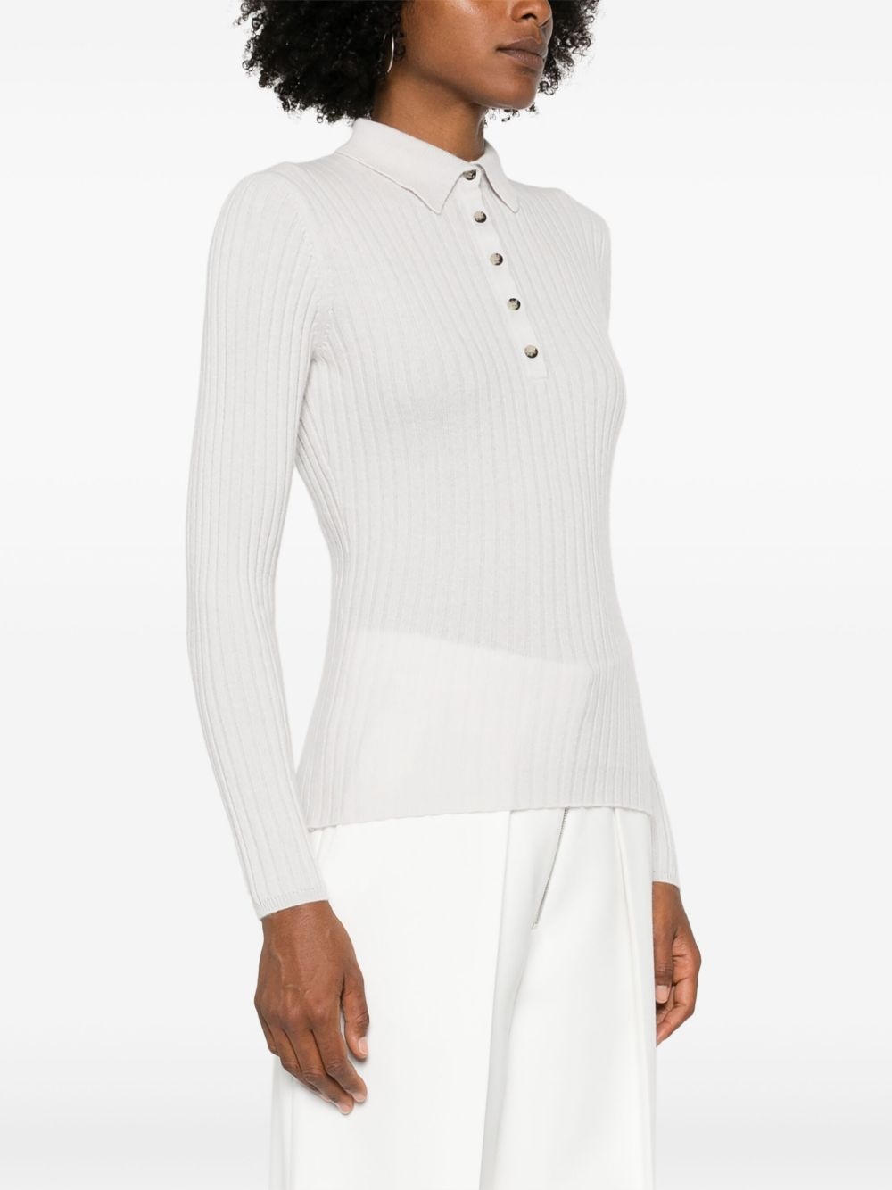 ribbed sweater - 3