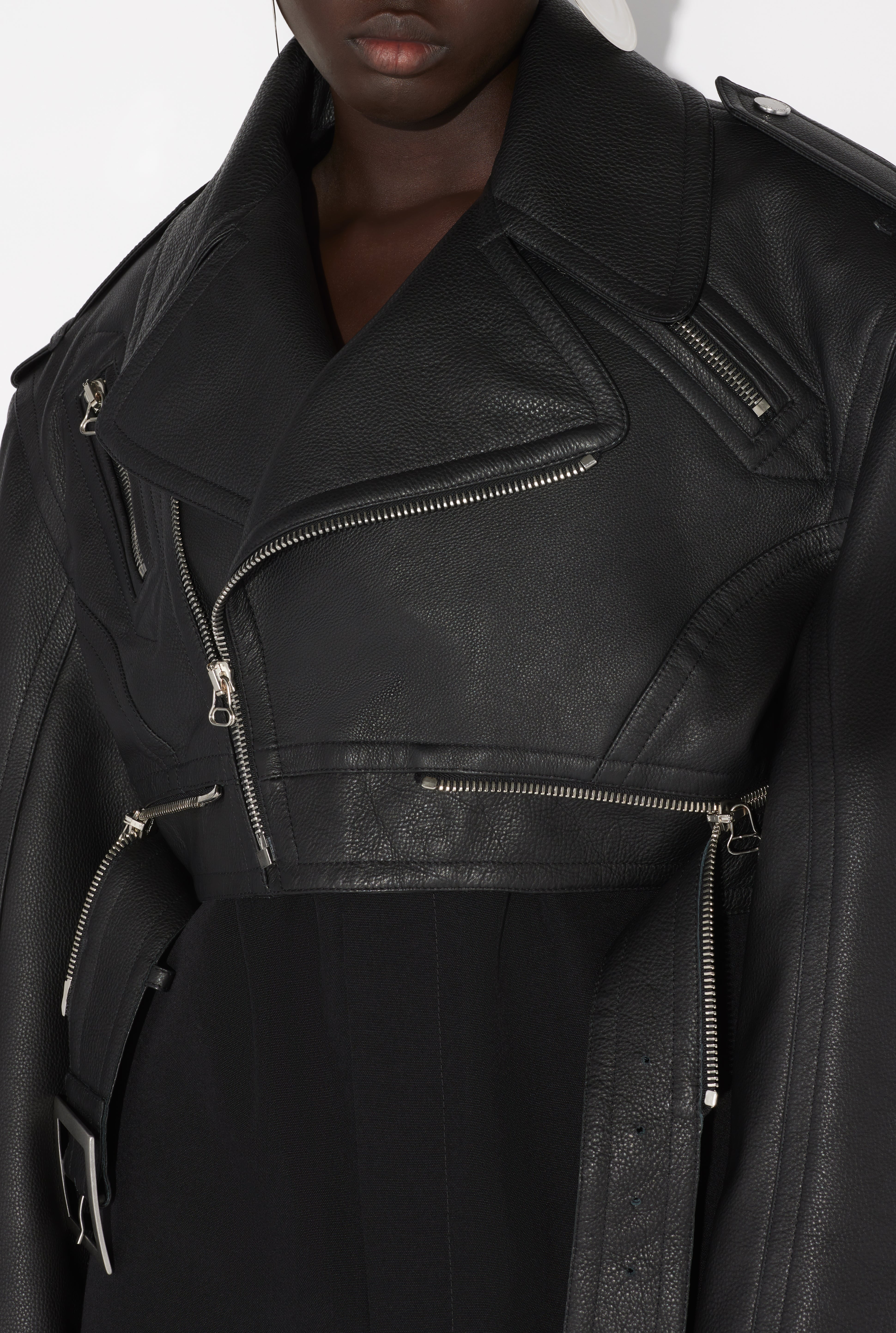 Jean Paul Gaultier THE CROPPED PERFECTO | REVERSIBLE