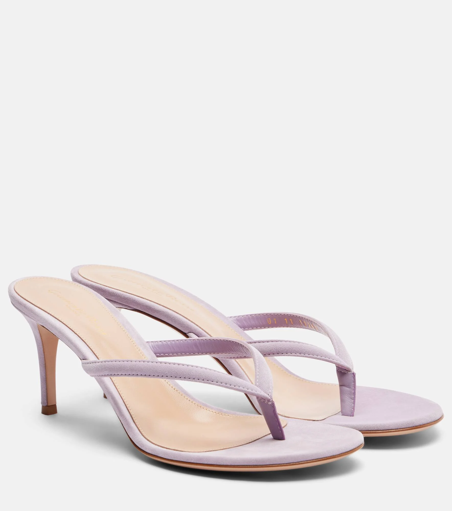 Calypso suede thong sandals - 1