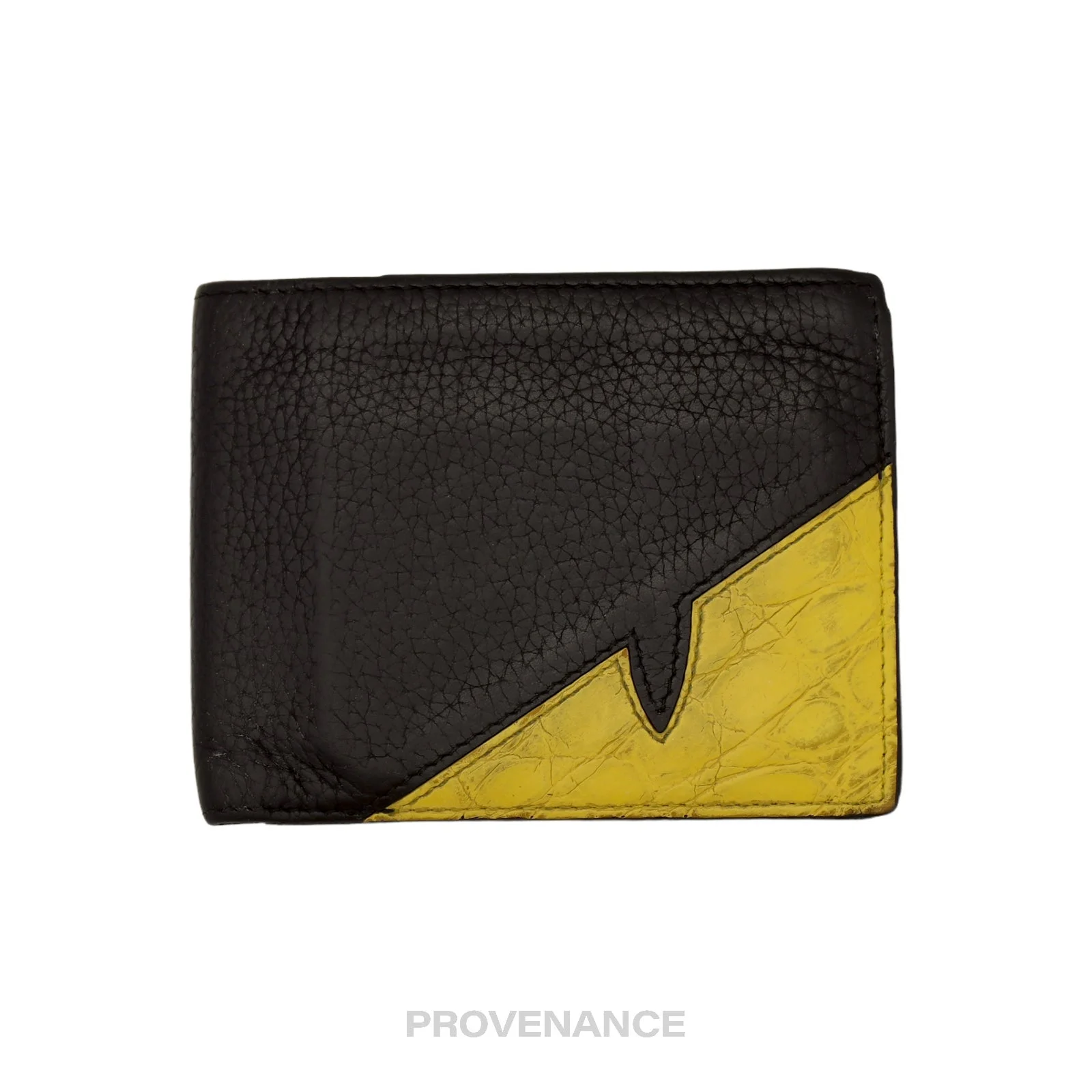 Fendi Bifold Wallet - Monster Eye Crocodile - 1