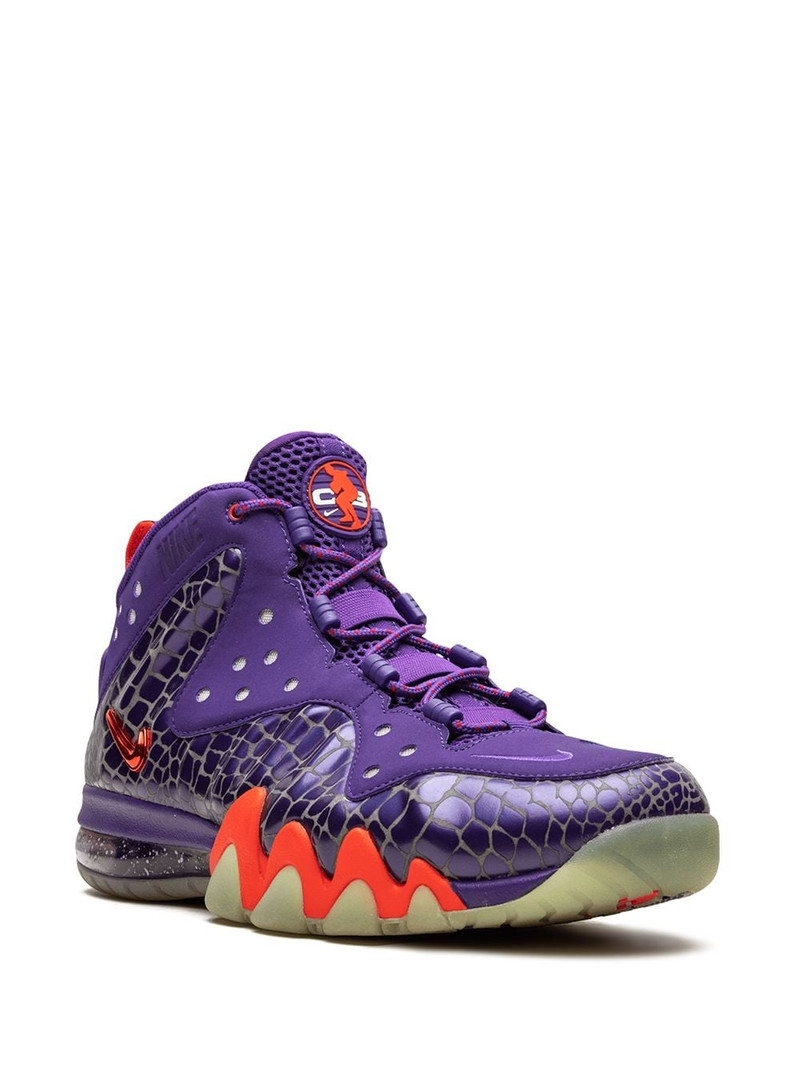 Nike Barkley Posite Max "Court Purple/Team Orange" sneakers outlook