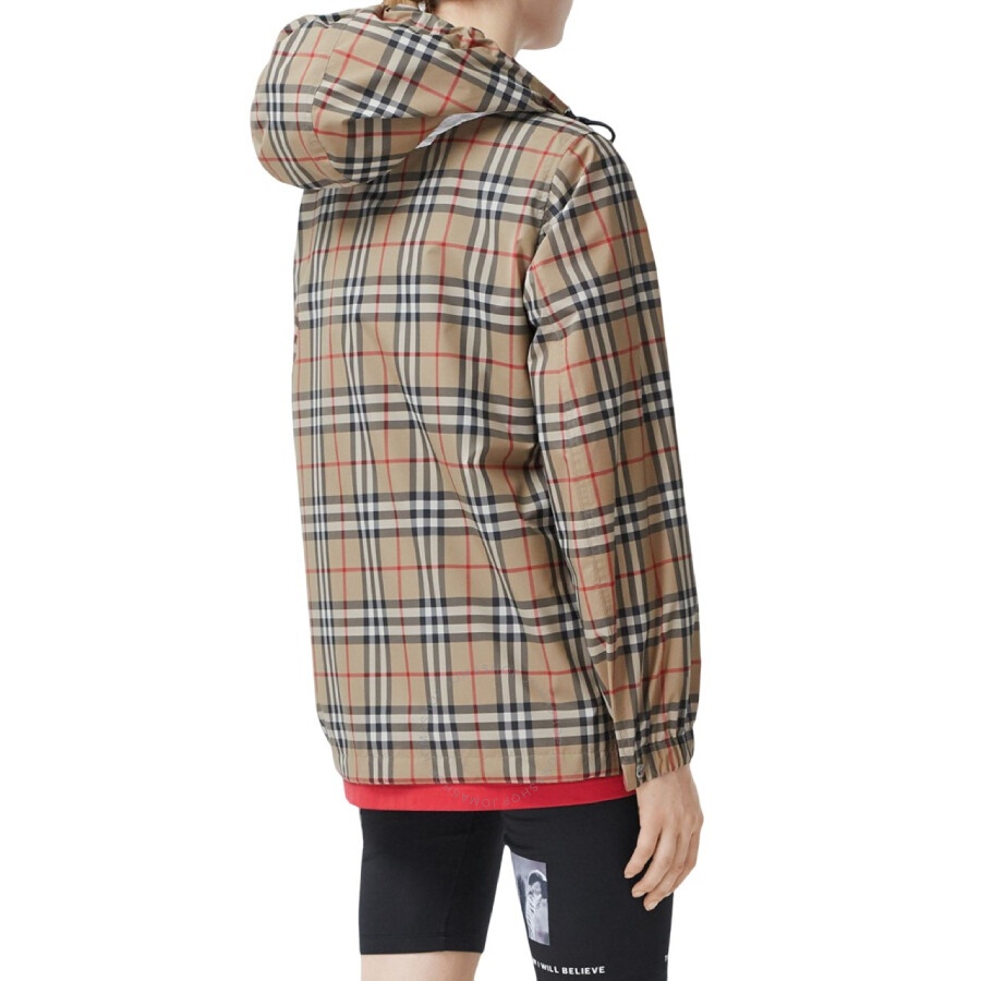 Burberry Vintage Check Drawstring Hooded Jacket - 2