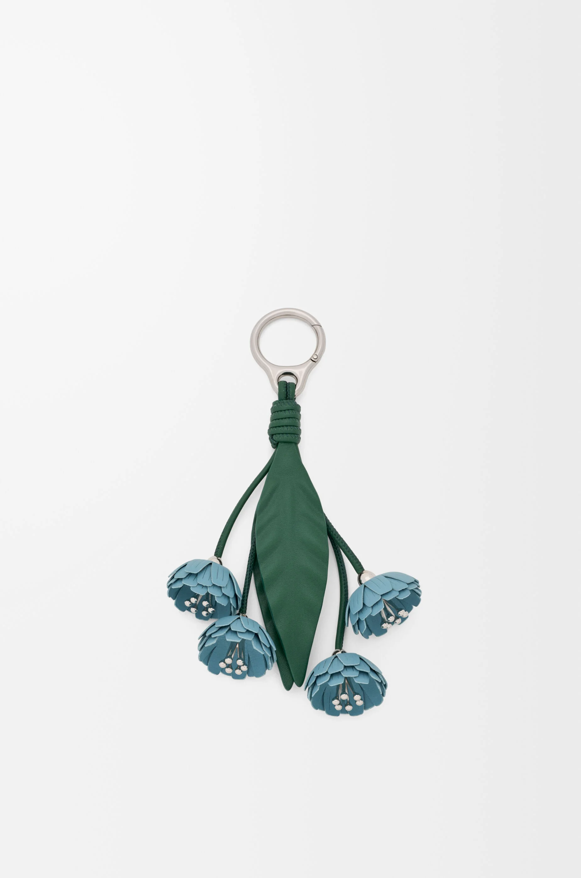 Flower charm in classic calfskin - 1