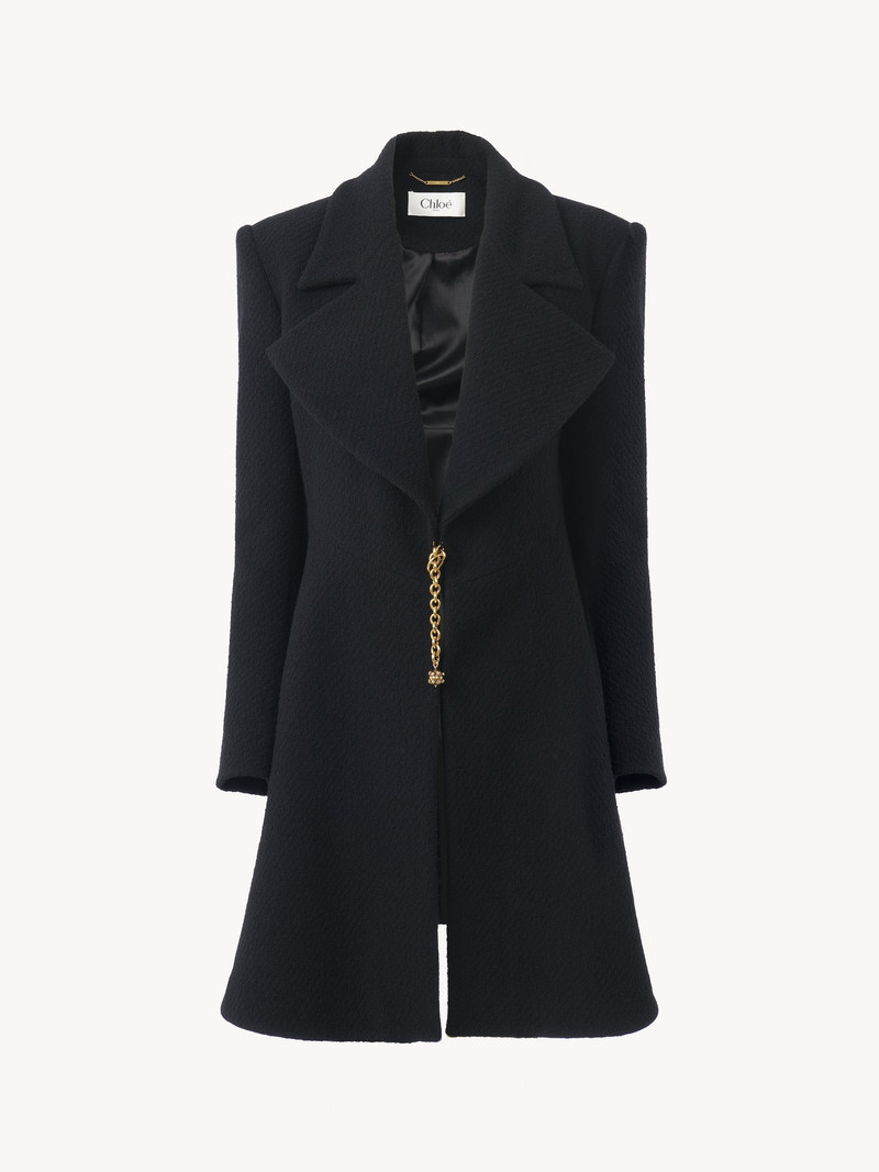 Chloé RIDING COAT IN WOOL BOUCLETTE outlook