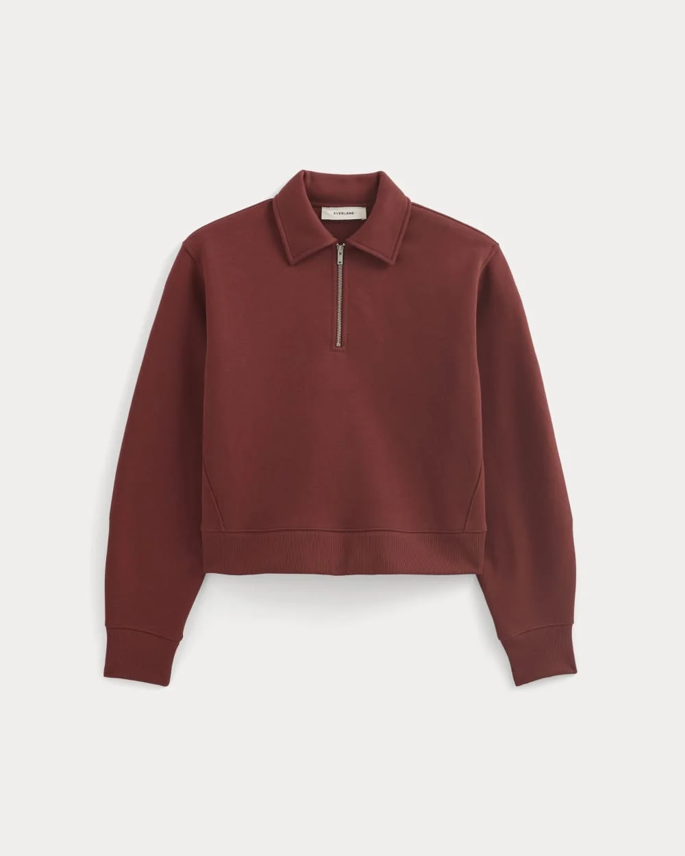 LUXE FLEECE ZIP POLO - 1
