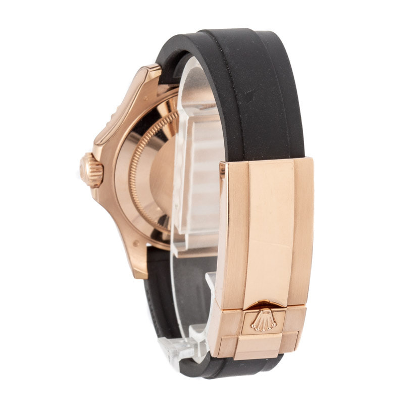 Rolex Yacht-Master 126655 18k Everose Gold on Oysterflex Strap - 3