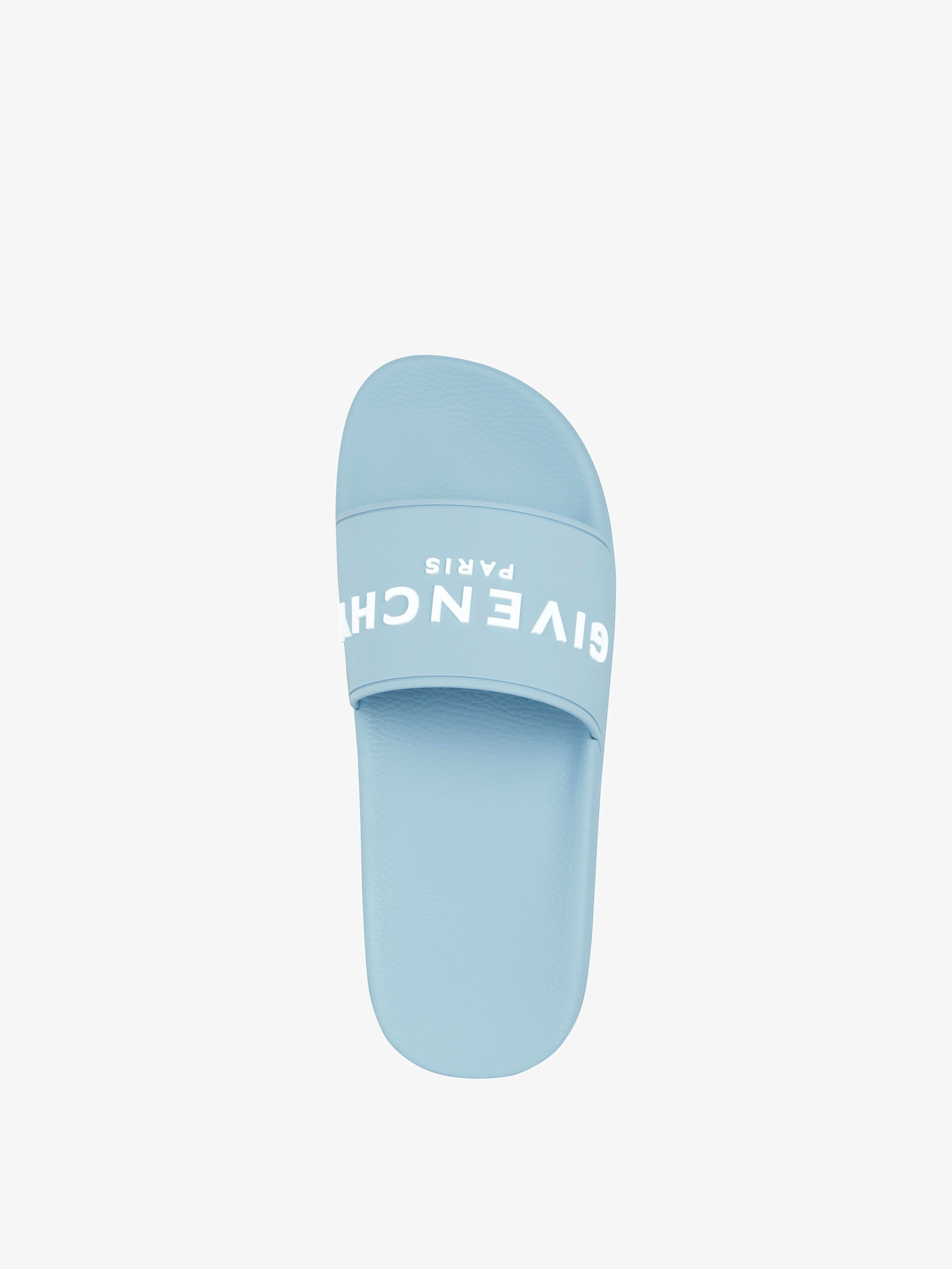 SLIDE FLAT SANDALS IN RUBBER - 4