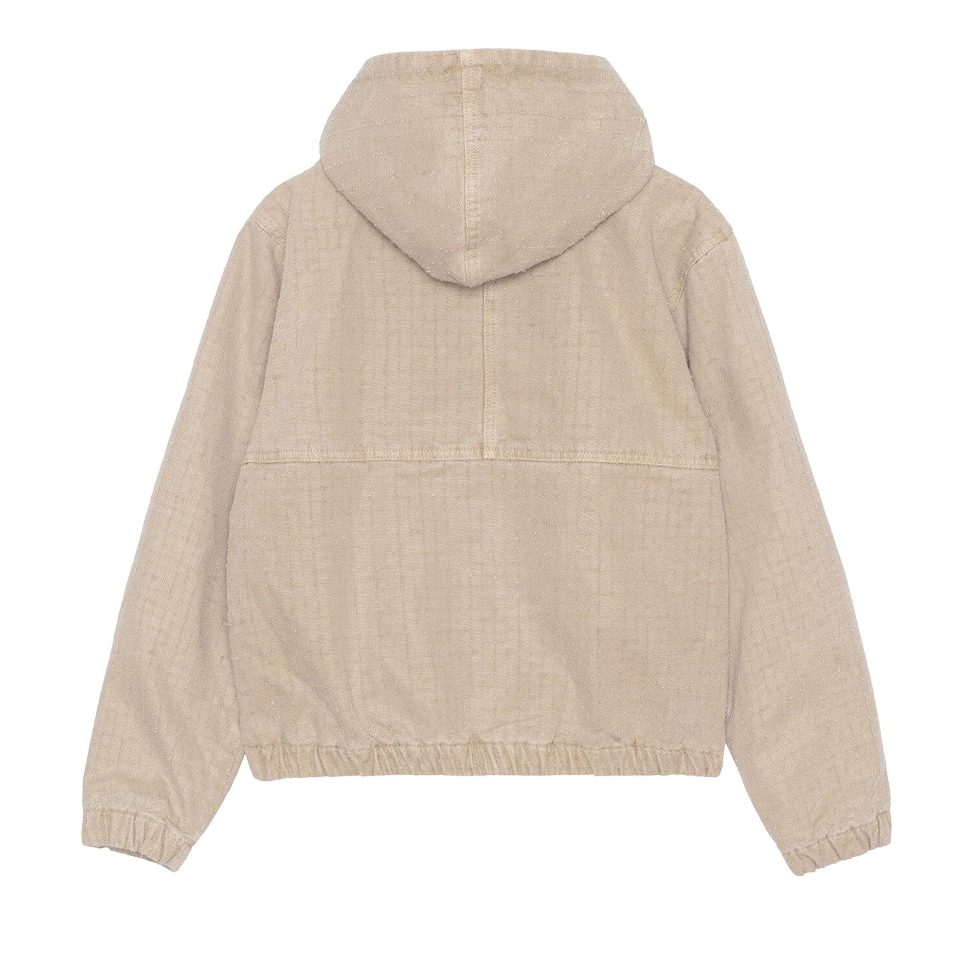 Stussy Canvas Needle Punch Work Jacket 'Khaki' - 2