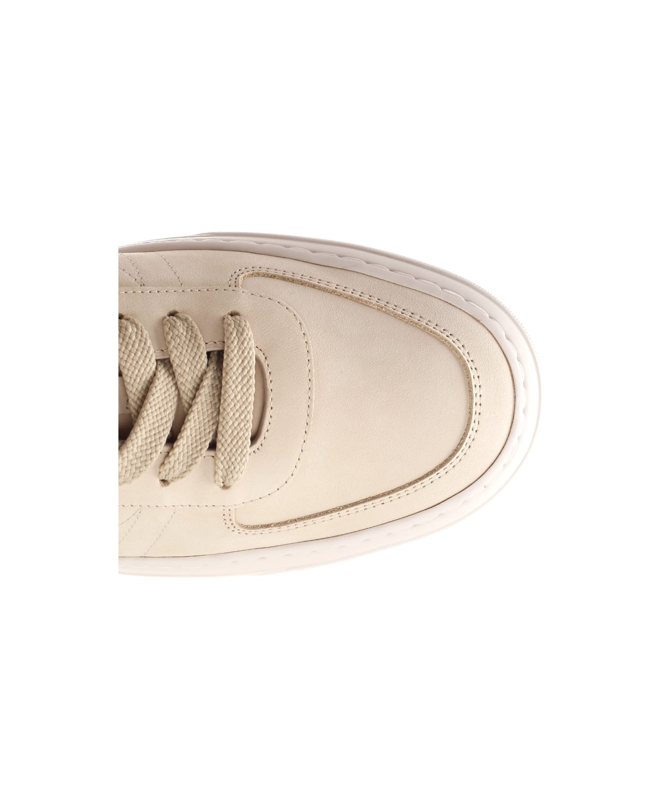 'monclub' Low Sneakers In Leather - 4