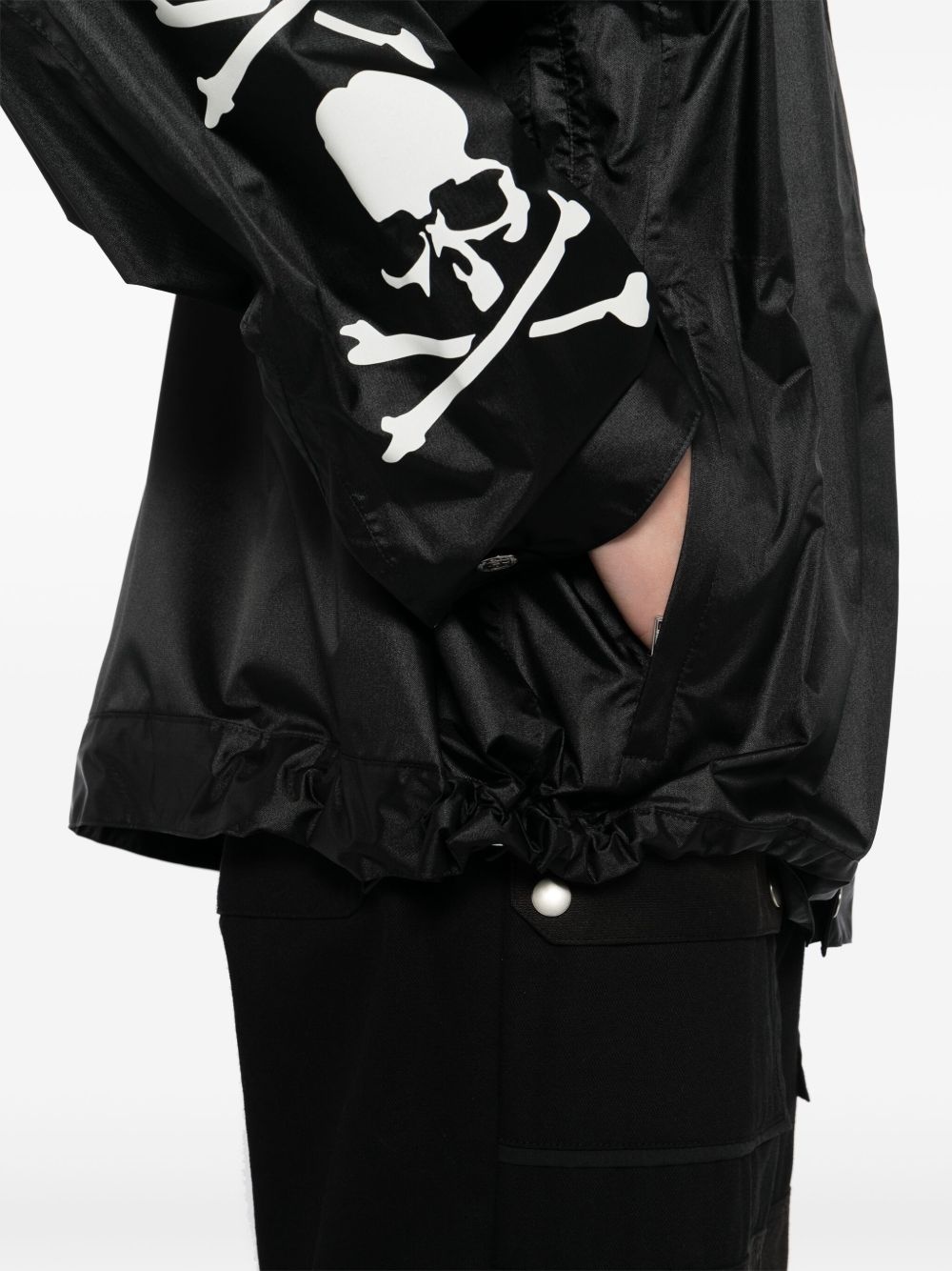 skull-print jacket - 5