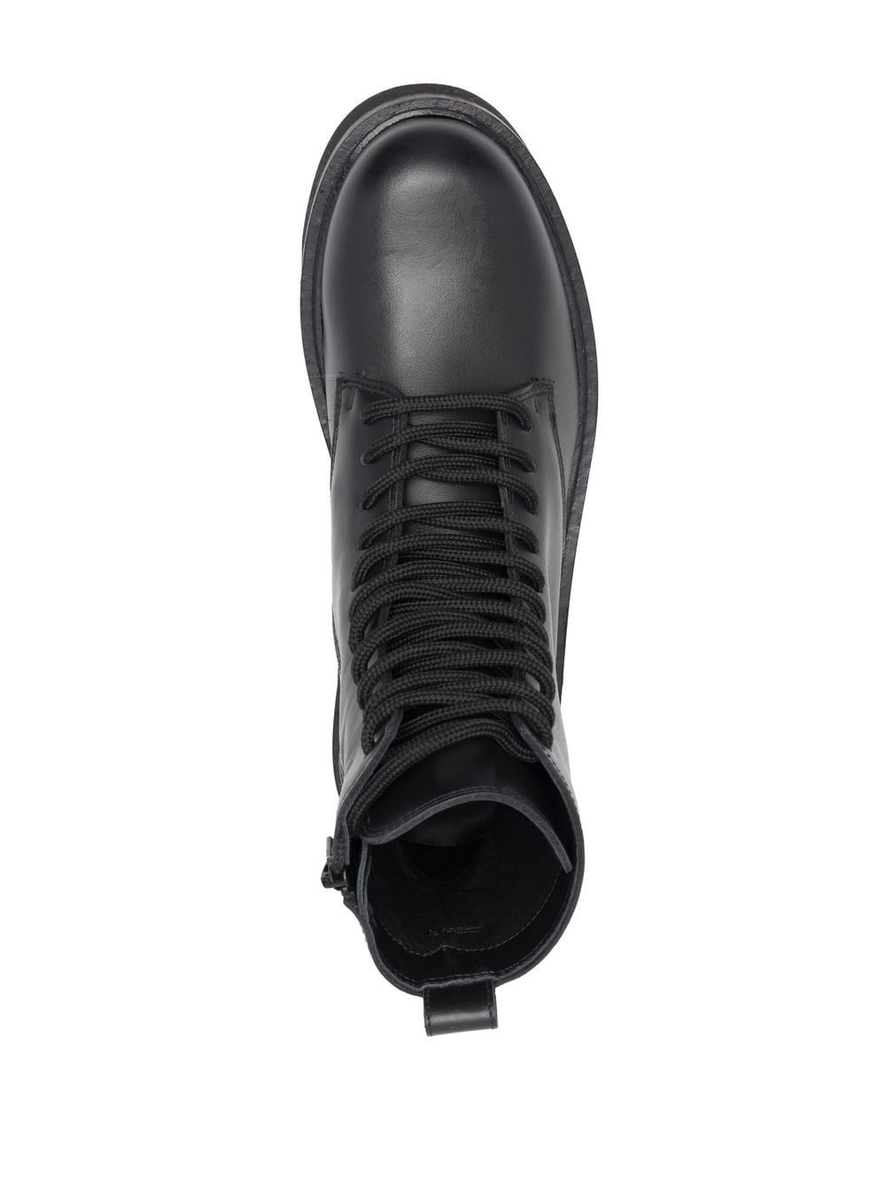 lace-up leather boots - 4