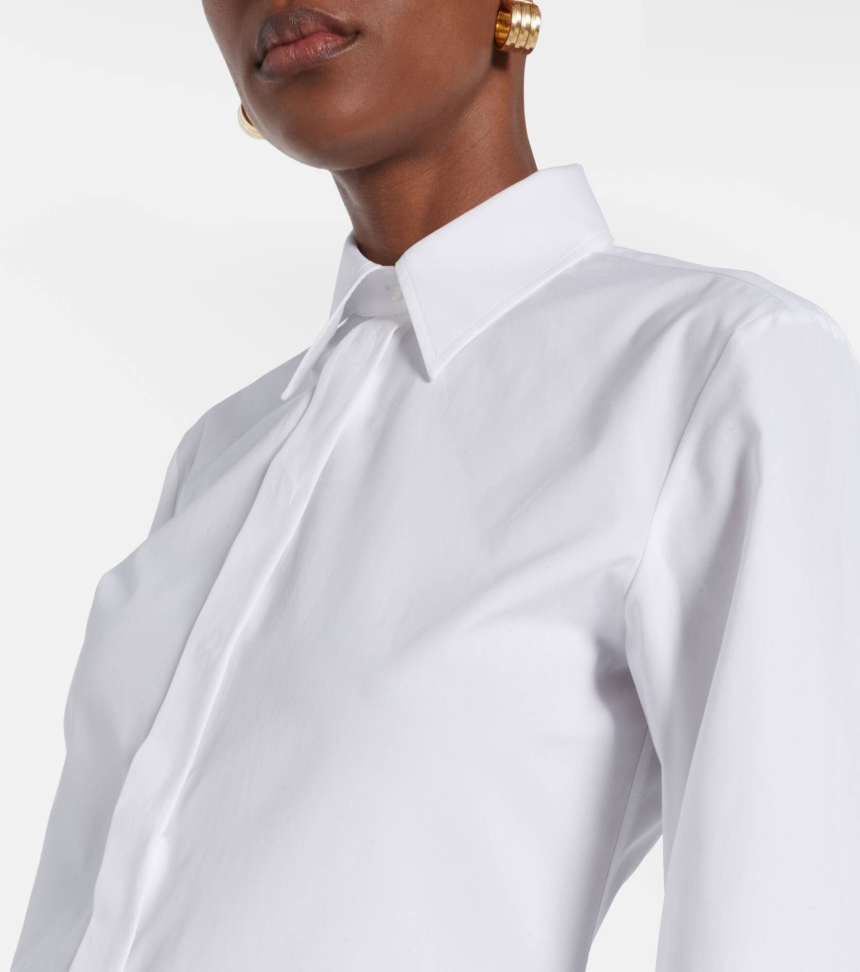 Oste cotton poplin shirt - 4