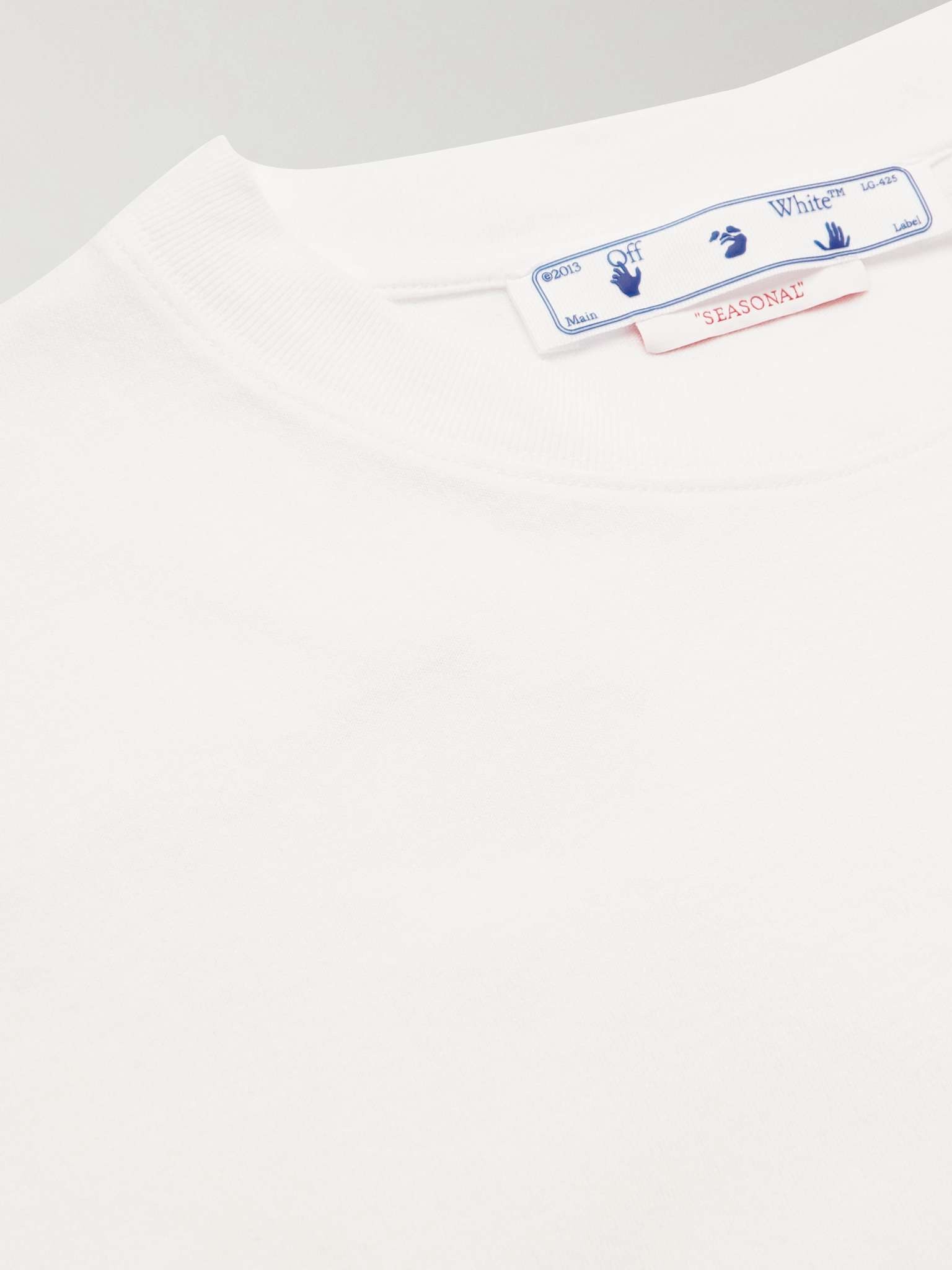 Brush Logo-Print Cotton-Jersey T-Shirt - 5