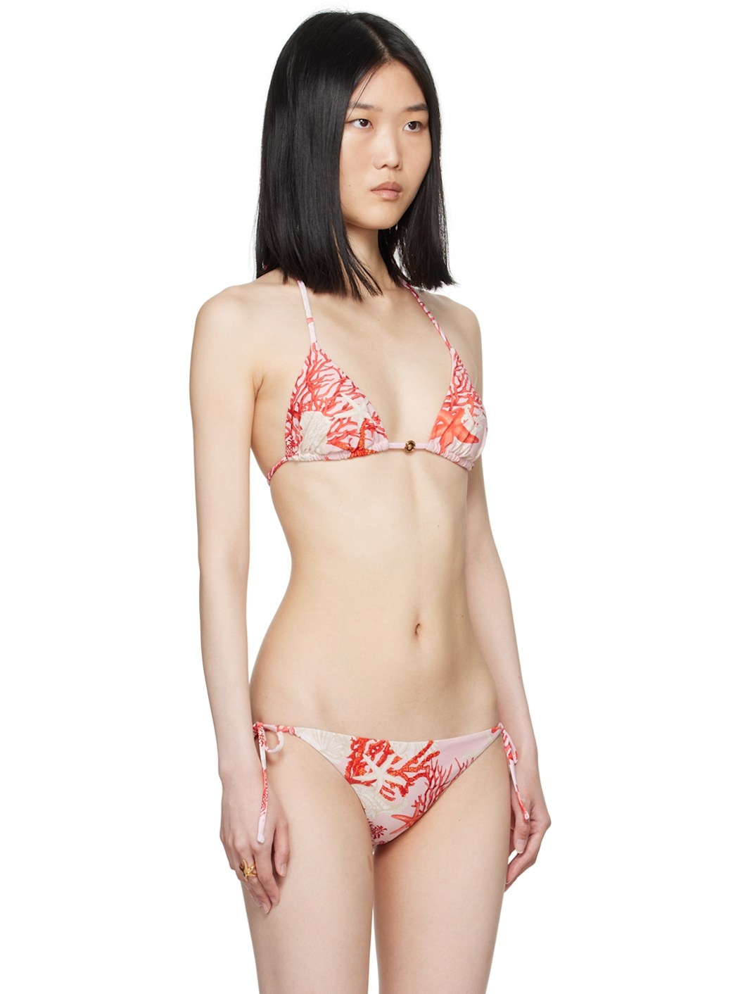 Pink Barocco Sea Bikini Bottom - 2