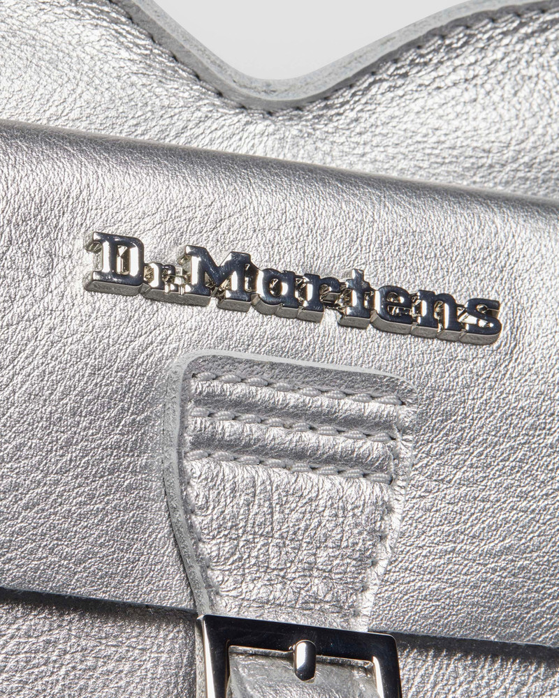 Heart Shaped Milled Metallic Backpack 5